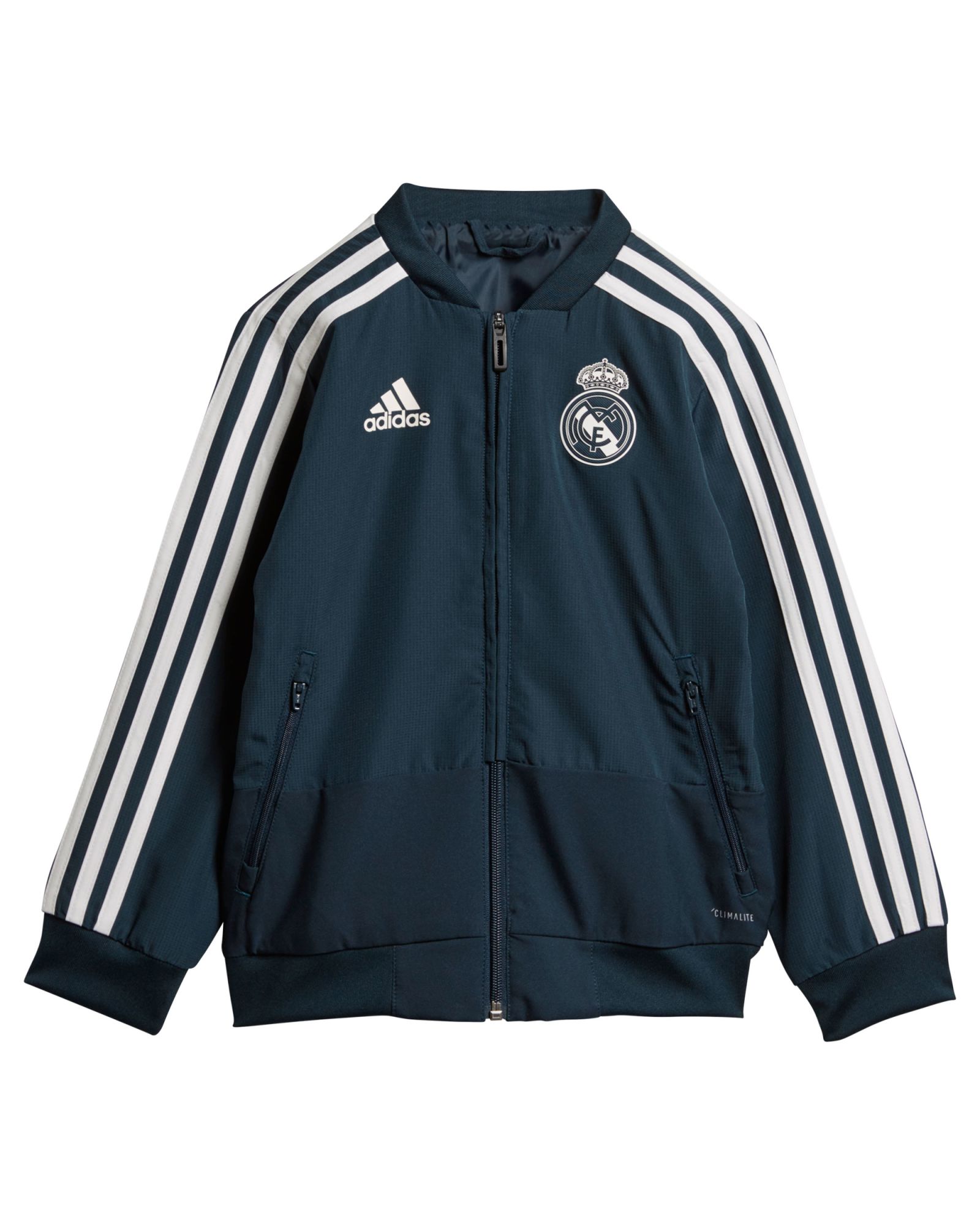 Chándal de Paseo Real Madrid 2018/2019 Junior Gris - Fútbol Factory