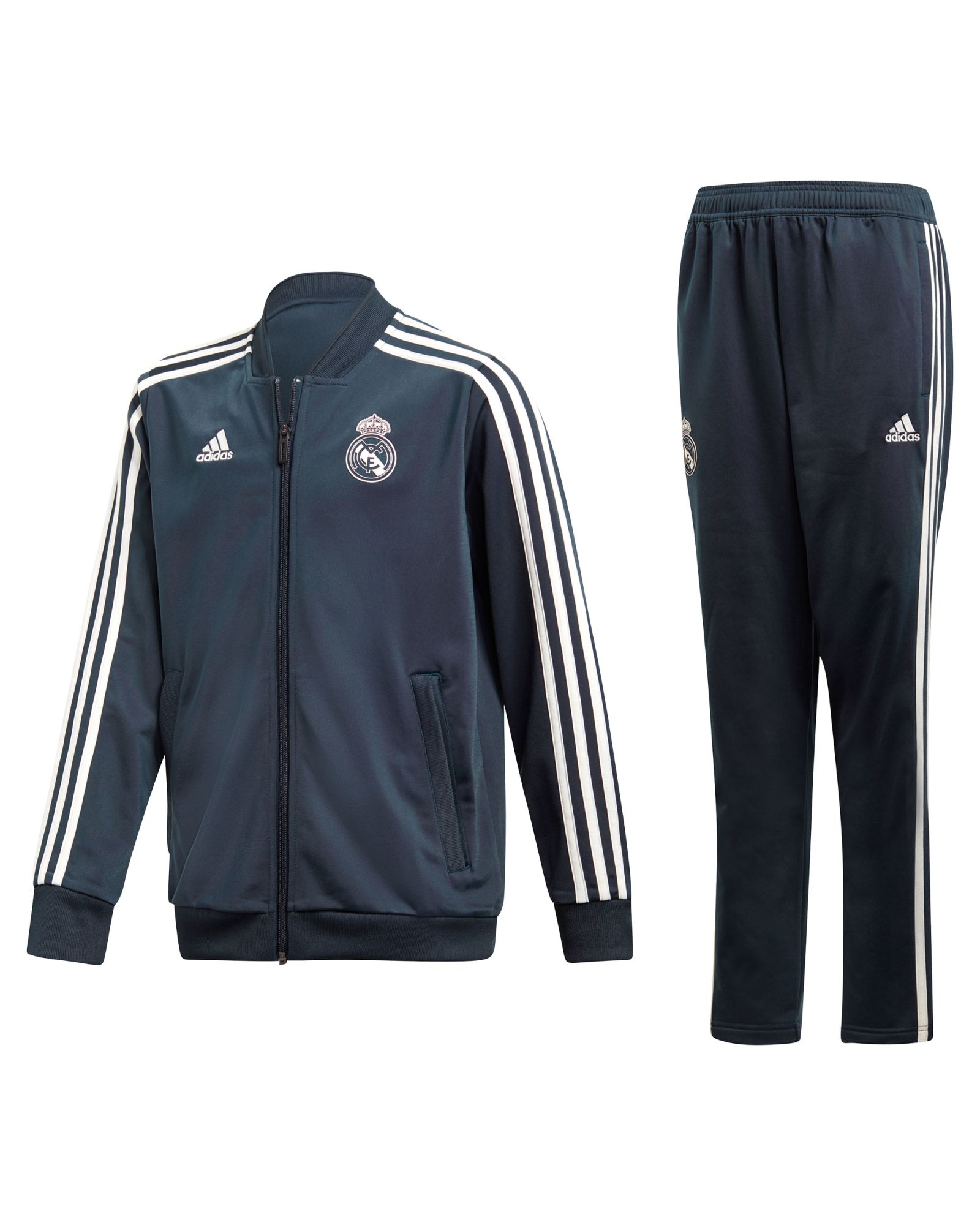 Cercanamente Mercado Nosotros mismos Chándal de Paseo Real Madrid 2018/2019 Junior Gris