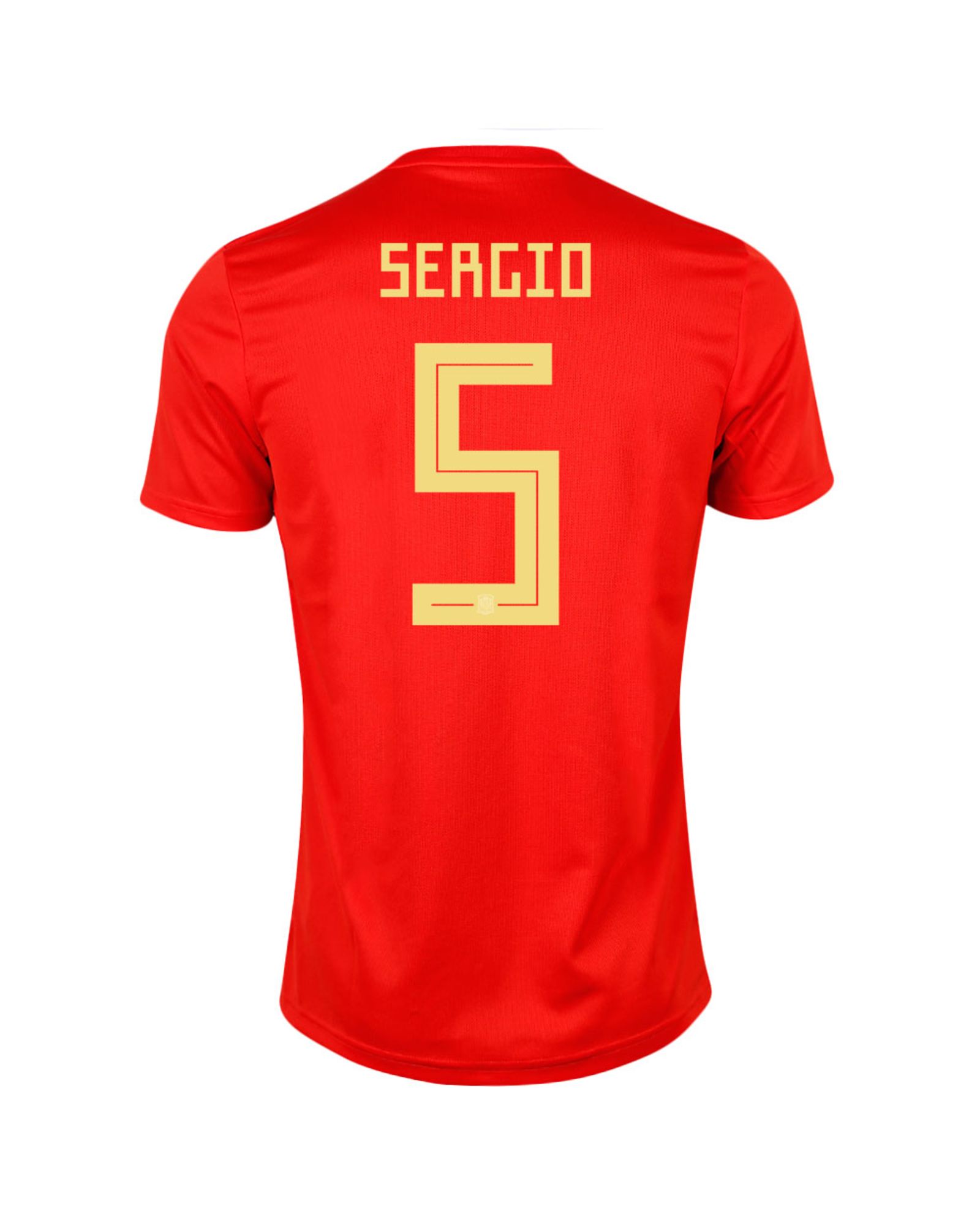 Camiseta 1ª España Mundial 2018 Sergio Rojo - Fútbol Factory