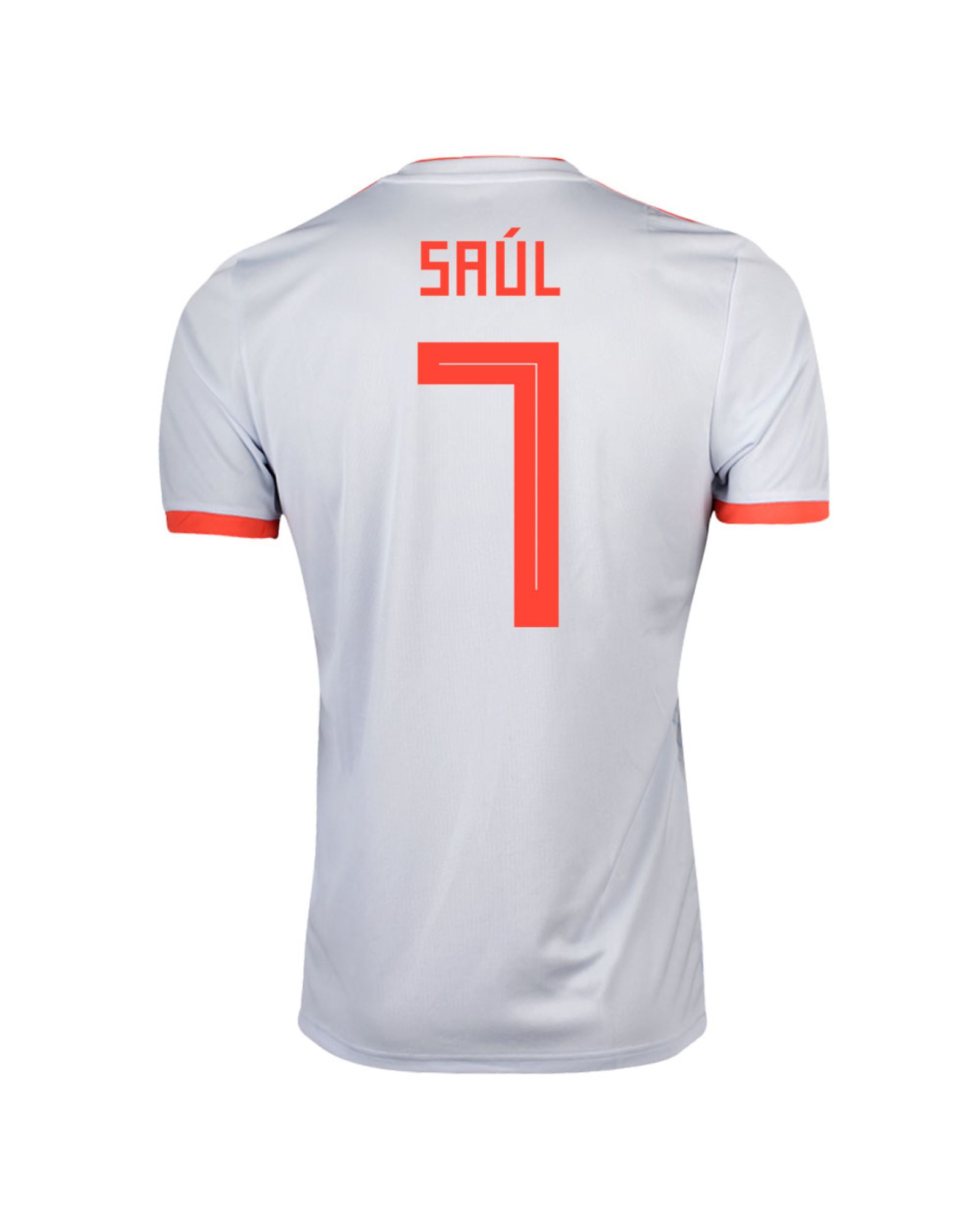 Camiseta 2ª España Mundial 2018 Saúl Azul - Fútbol Factory