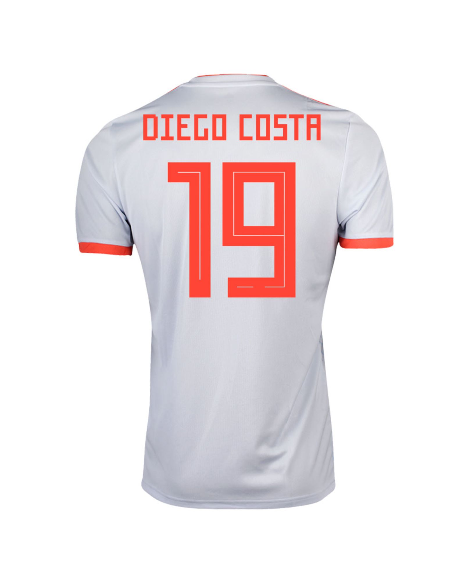 Camiseta 2ª España Mundial 2018 Diego Costa Azul - Fútbol Factory