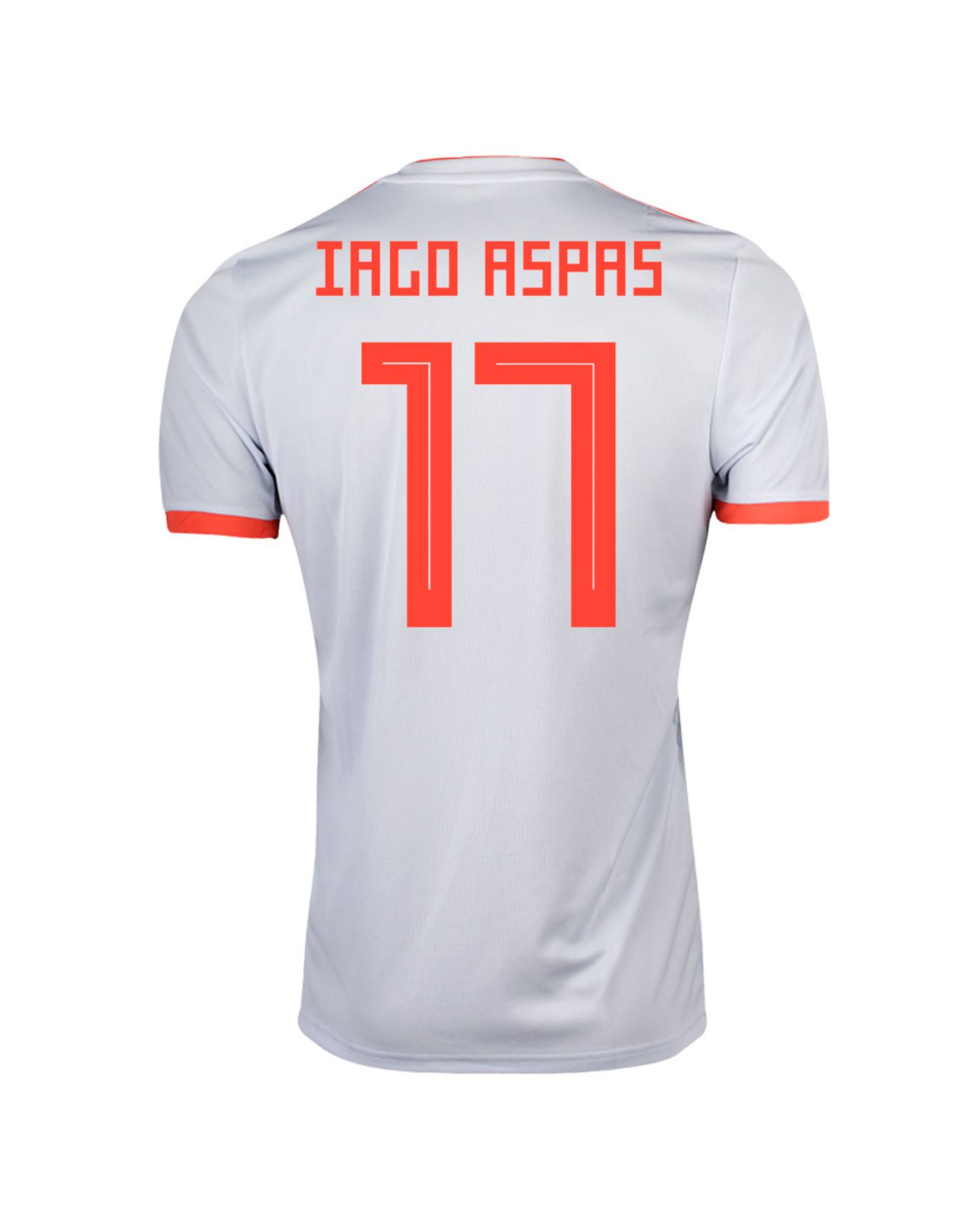 Médico Ambos Funeral Camiseta 2ª España Mundial 2018 Iago Aspas Azul