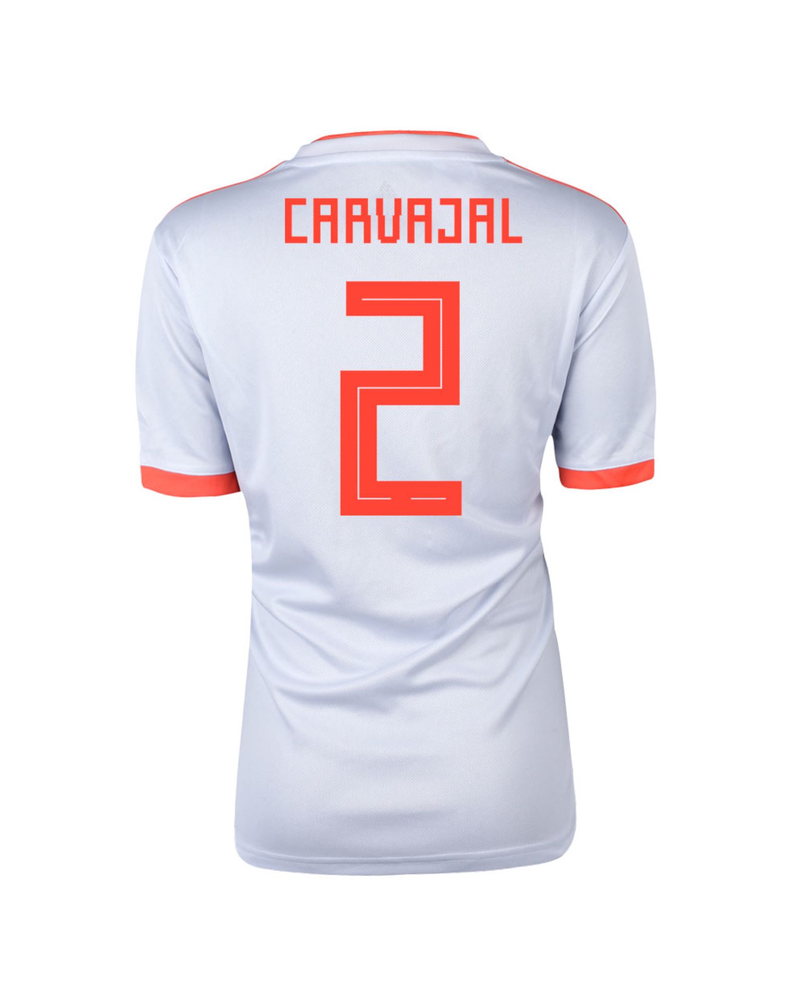 Camiseta 2ª España Mundial 2018 Carvajal Junior Azul - Fútbol Factory