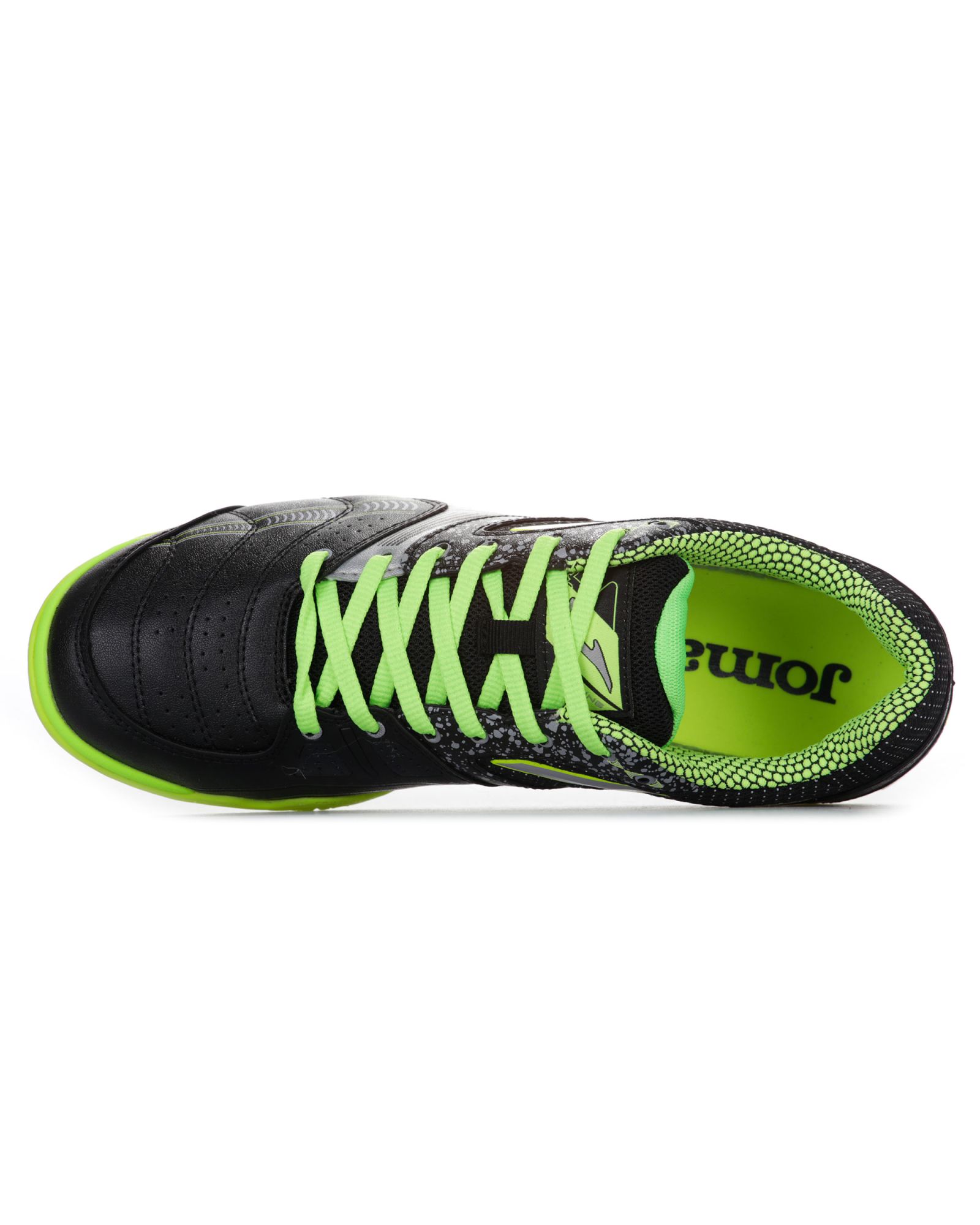 Zapatillas de Fútbol Sala Dribling IN Negro Fluor - Fútbol Factory