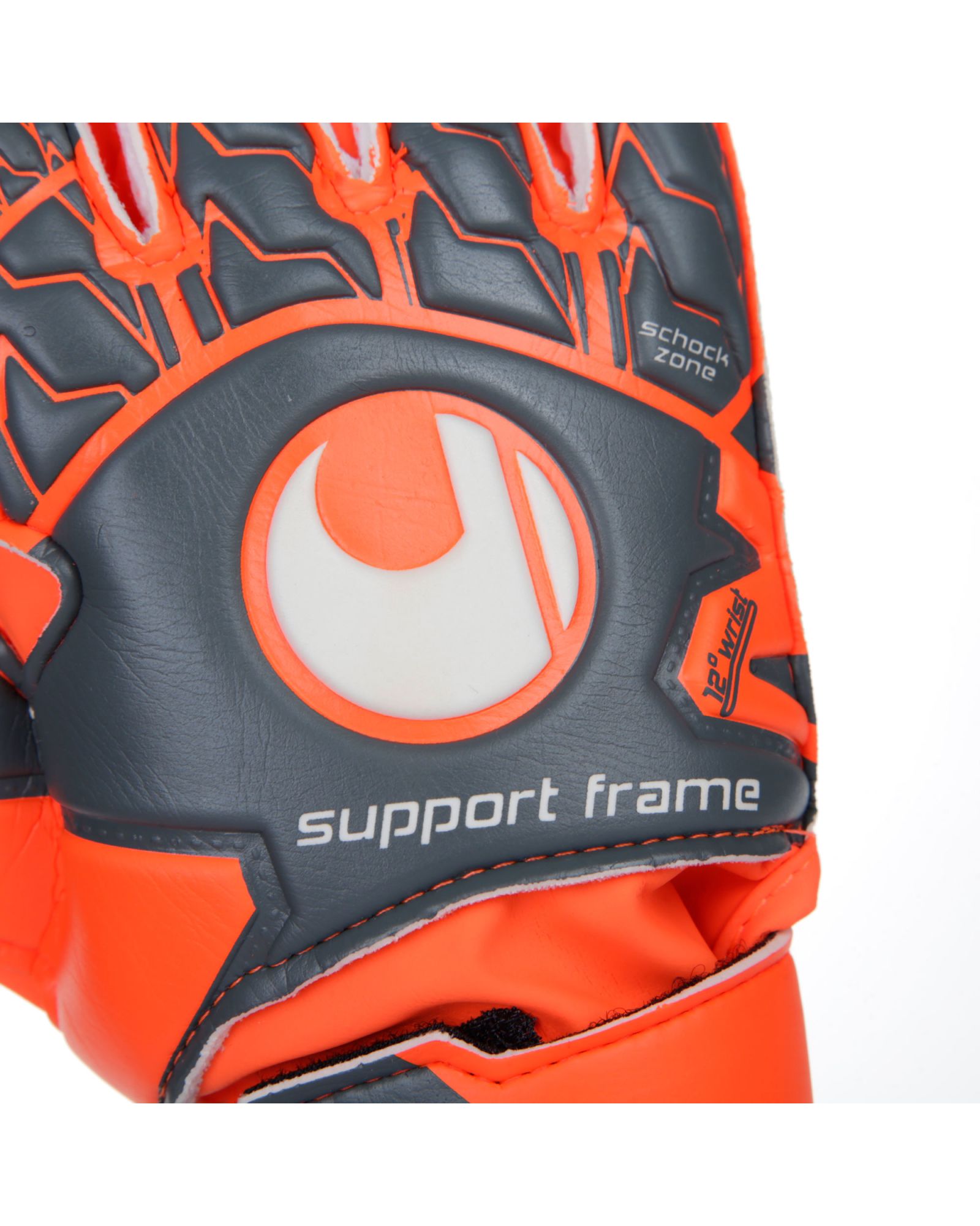 Guantes Aerored Starter Soft Gris Rojo - Fútbol Factory