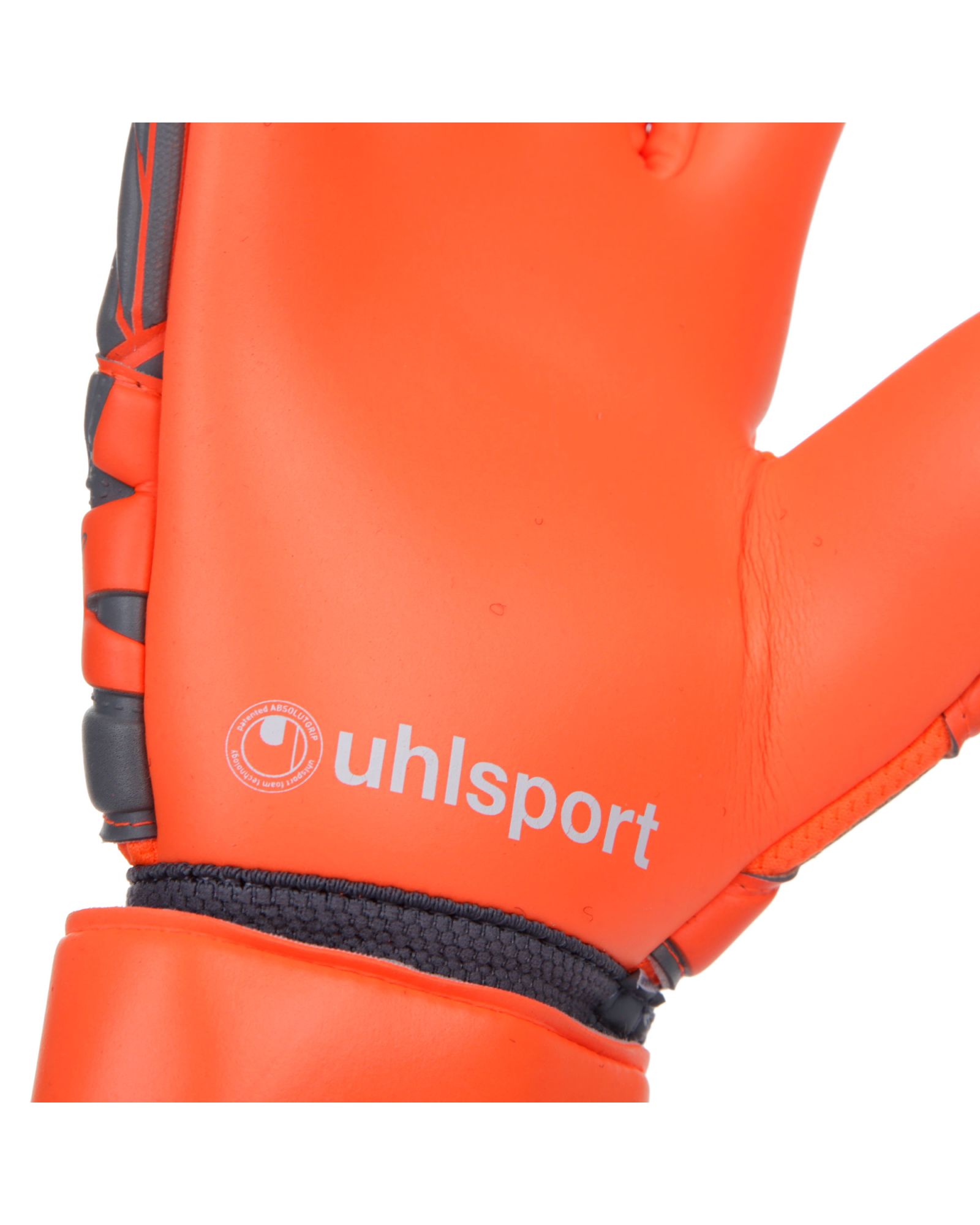 Guantes Aerored Absolutgrip Gris Rojo - Fútbol Factory