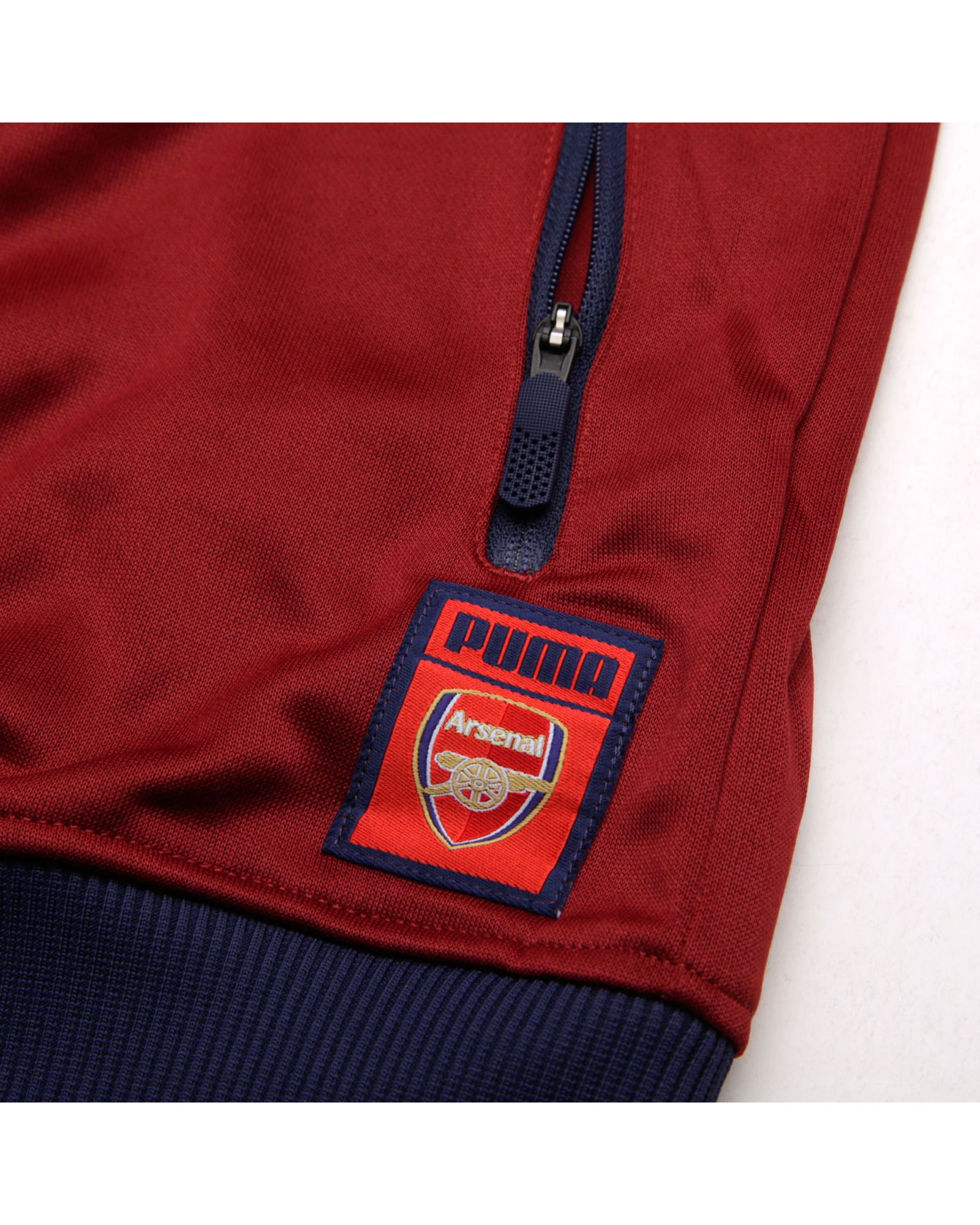 Chaqueta de paseo Arsenal FC 2018/2019 Granate Marino - Fútbol Factory