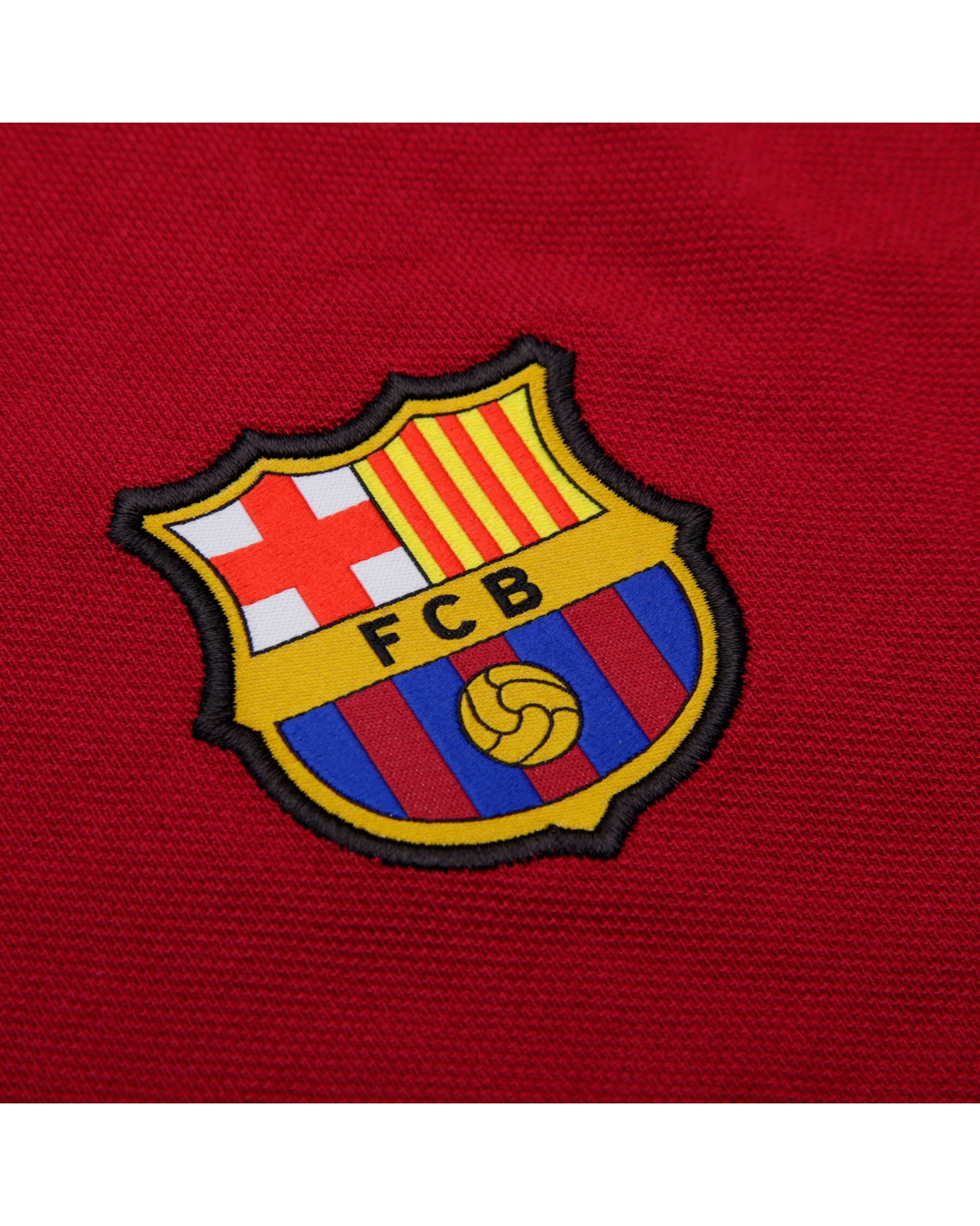 Polo de Paseo FC Barcelona 2018/2019 Granate - Fútbol Factory