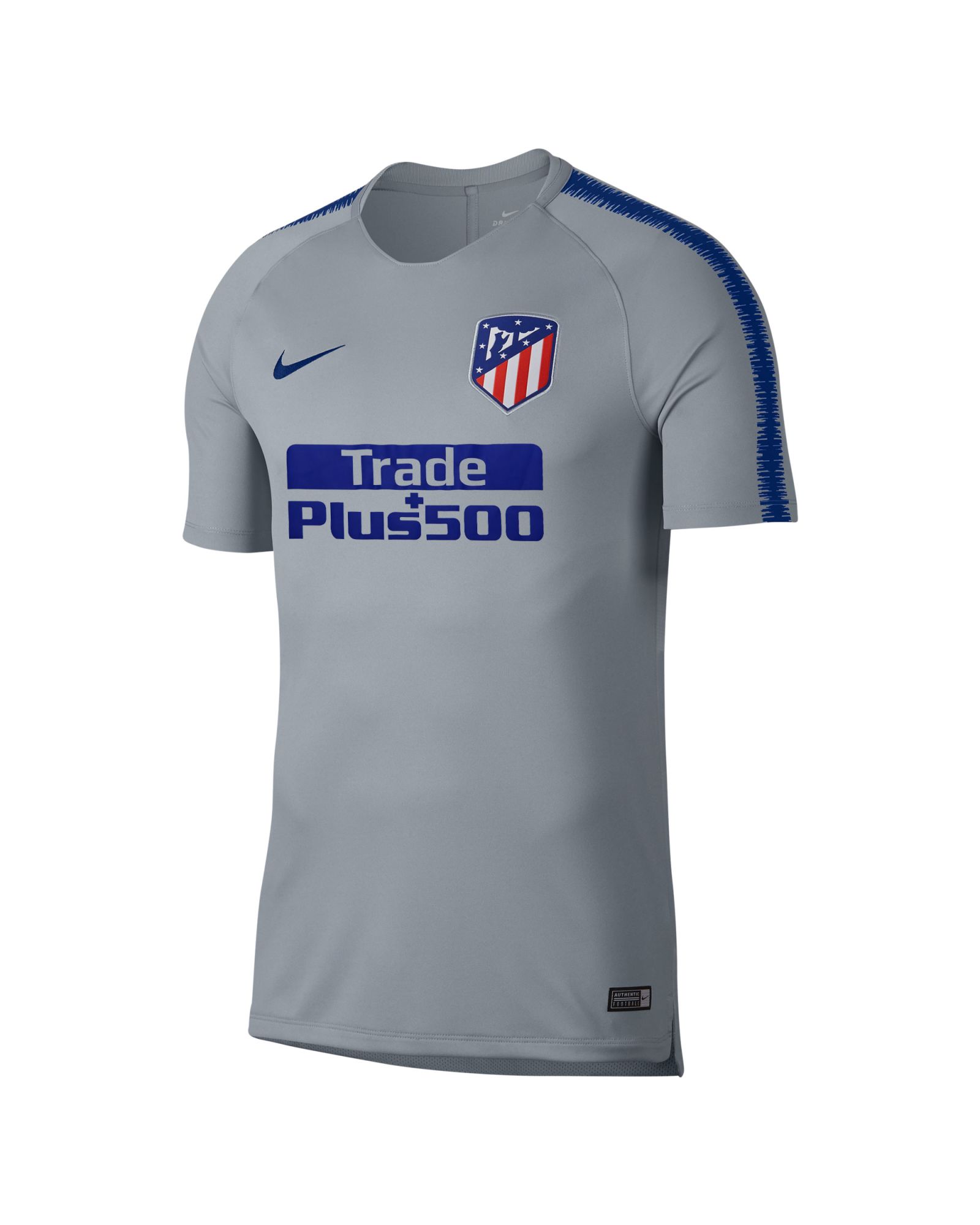 Camiseta Training Atletico de Madrid Breathe Squad 2018/2019 Gris - Fútbol Factory