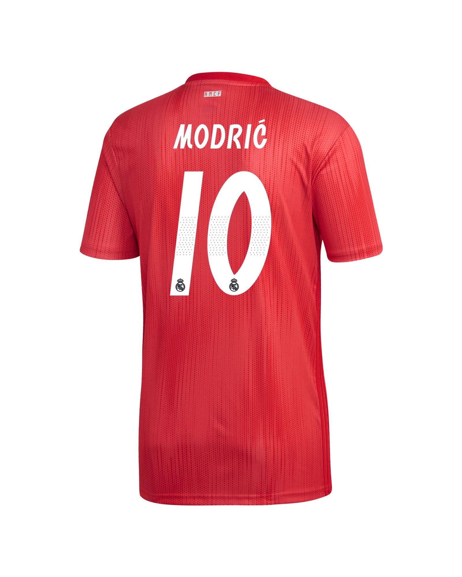 Camiseta 3ª Real Madrid 2018/2019 Modric Coral - Fútbol Factory