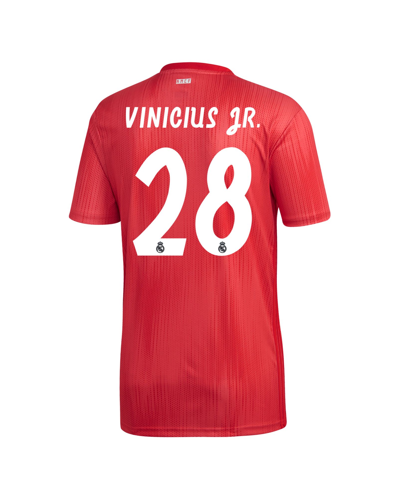 Camiseta 3ª Real Madrid 2018/2019 Vinicius JR Coral - Fútbol Factory