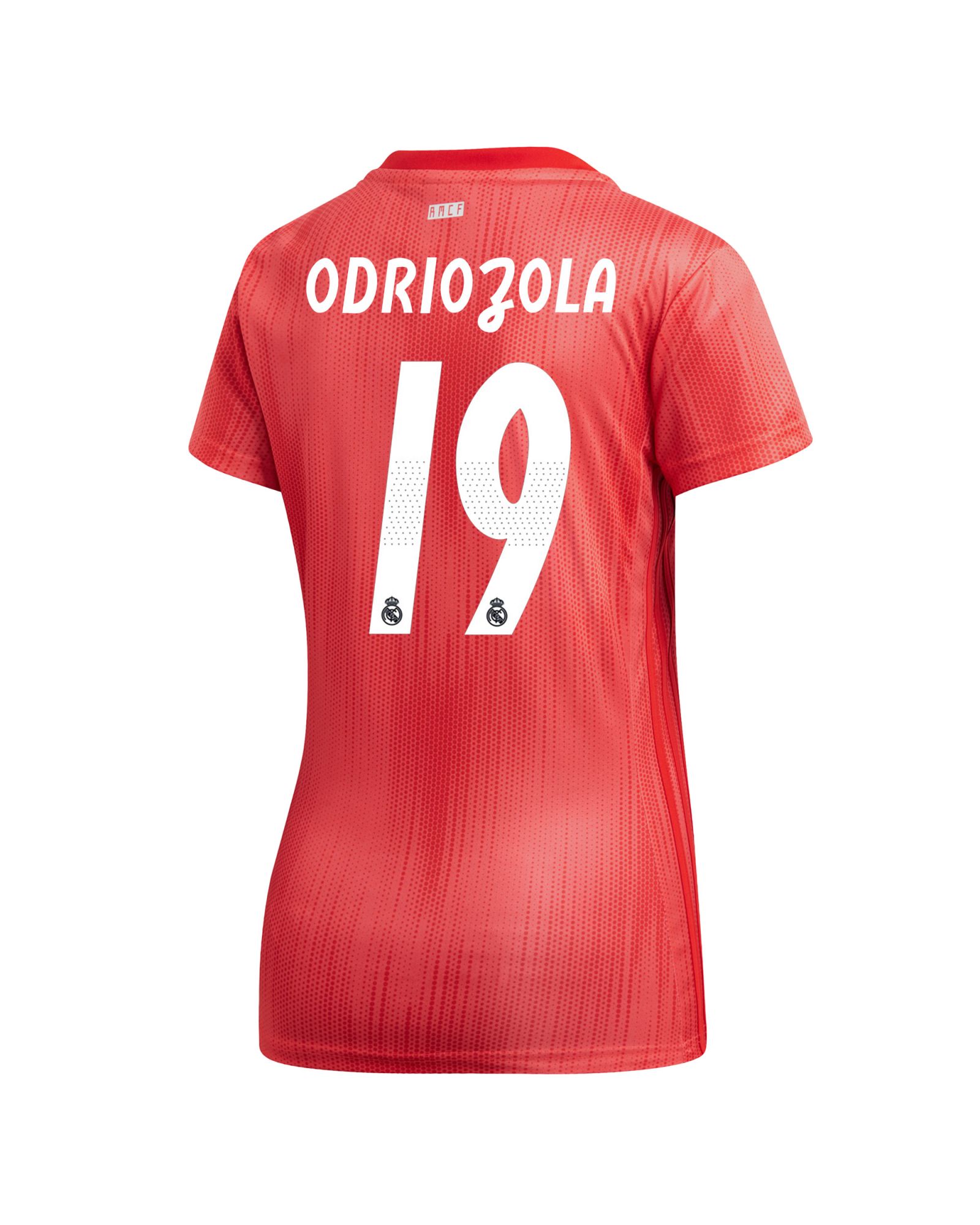 Camiseta 3ª Real Madrid 2018/2019 Odriozola Mujer Coral - Fútbol Factory