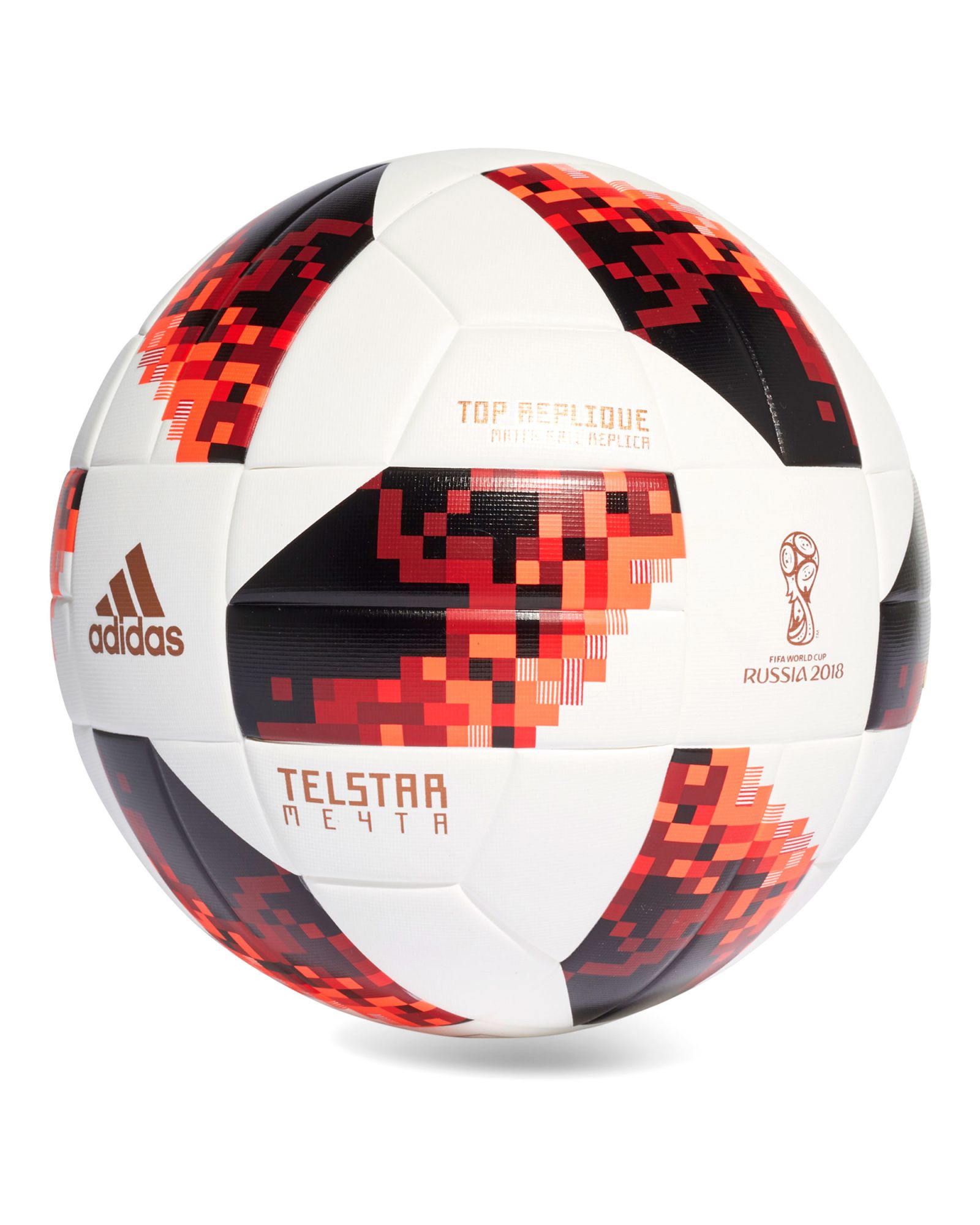 Balón de fútbol 11 Telstar Mundial 2018 Blanco