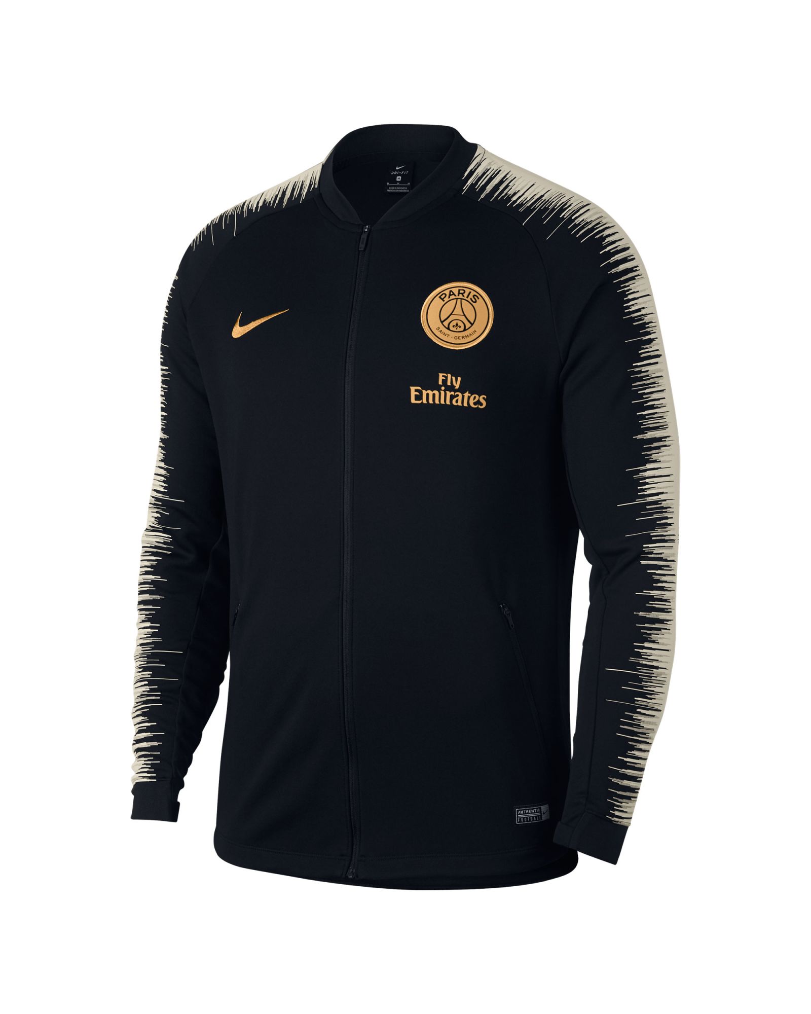 Chaqueta Pre-Match Paris Saint-Germain 2018/2019 Negro - Fútbol Factory