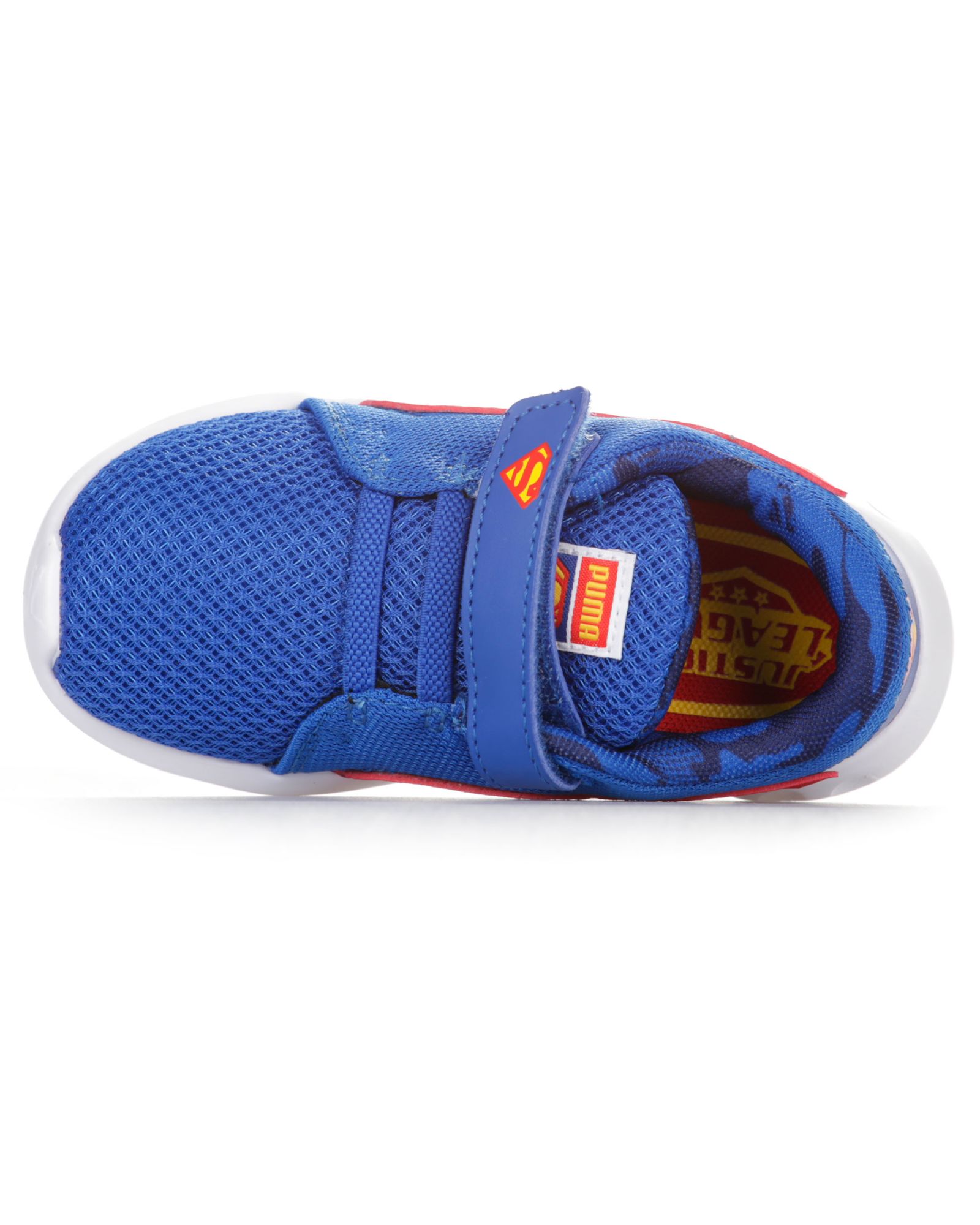 Zapatillas Justice League Carson 2V Velcro Bebé Azul - Fútbol Factory