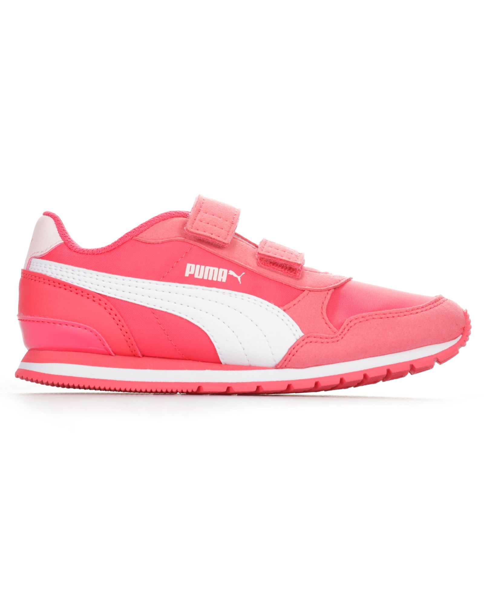 Zapatillas de Paseo ST Runner Velcro Junior Rosa - Fútbol Factory