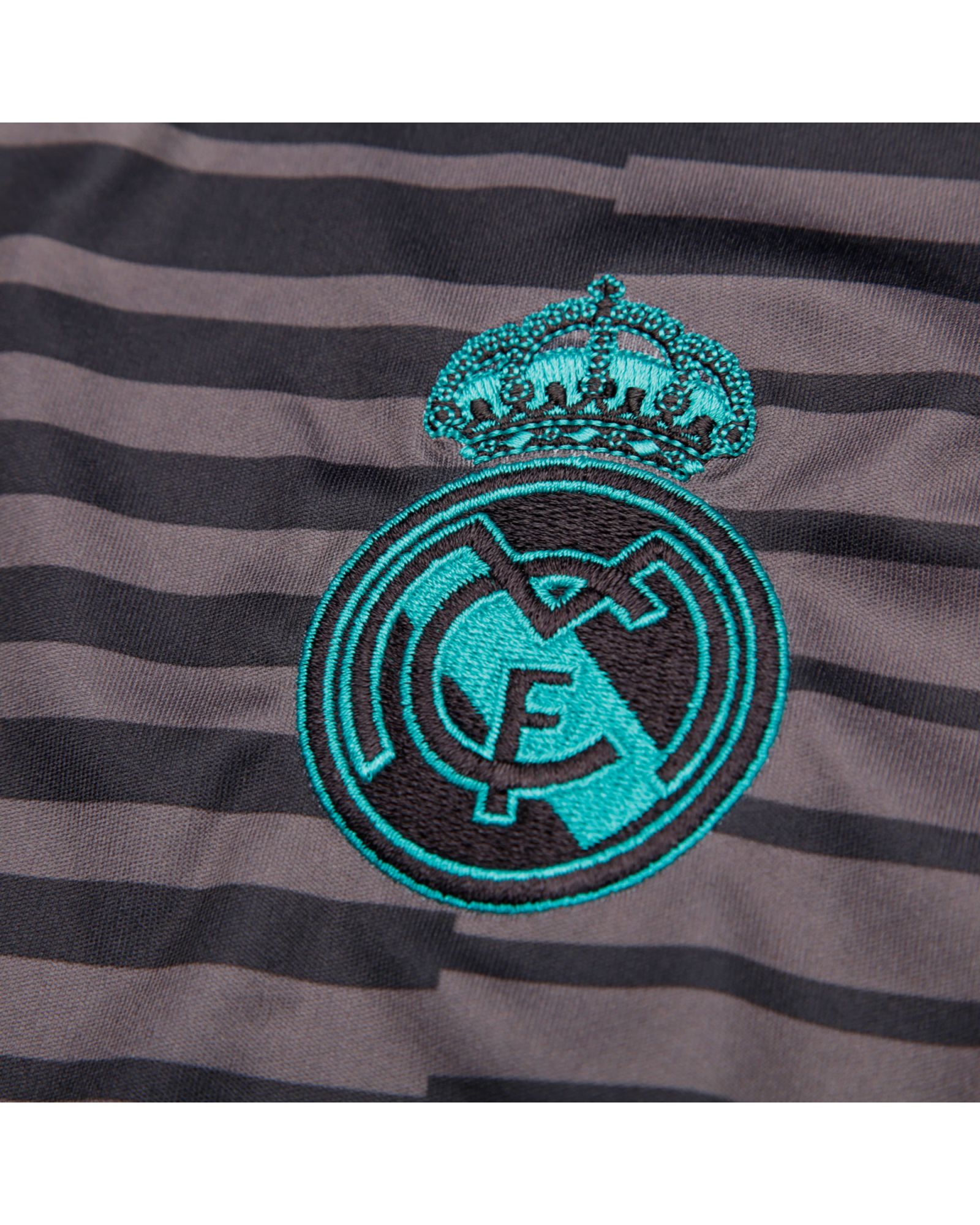 Camiseta Pre-Match Real Madrid 2017/2018 Gris - Fútbol Factory