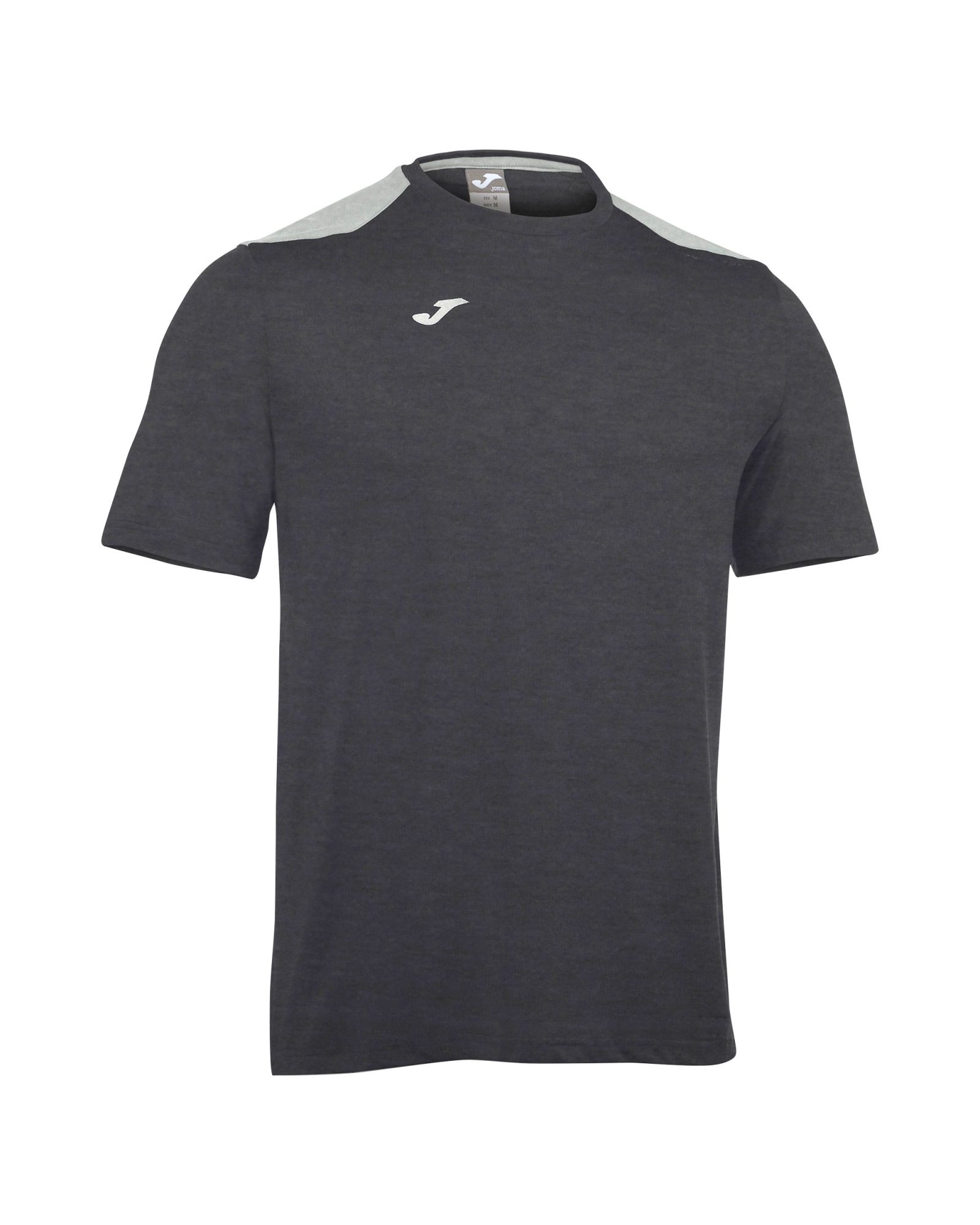 Camiseta de Tenis y Padel Comfort Gris Oscuro - Fútbol Factory