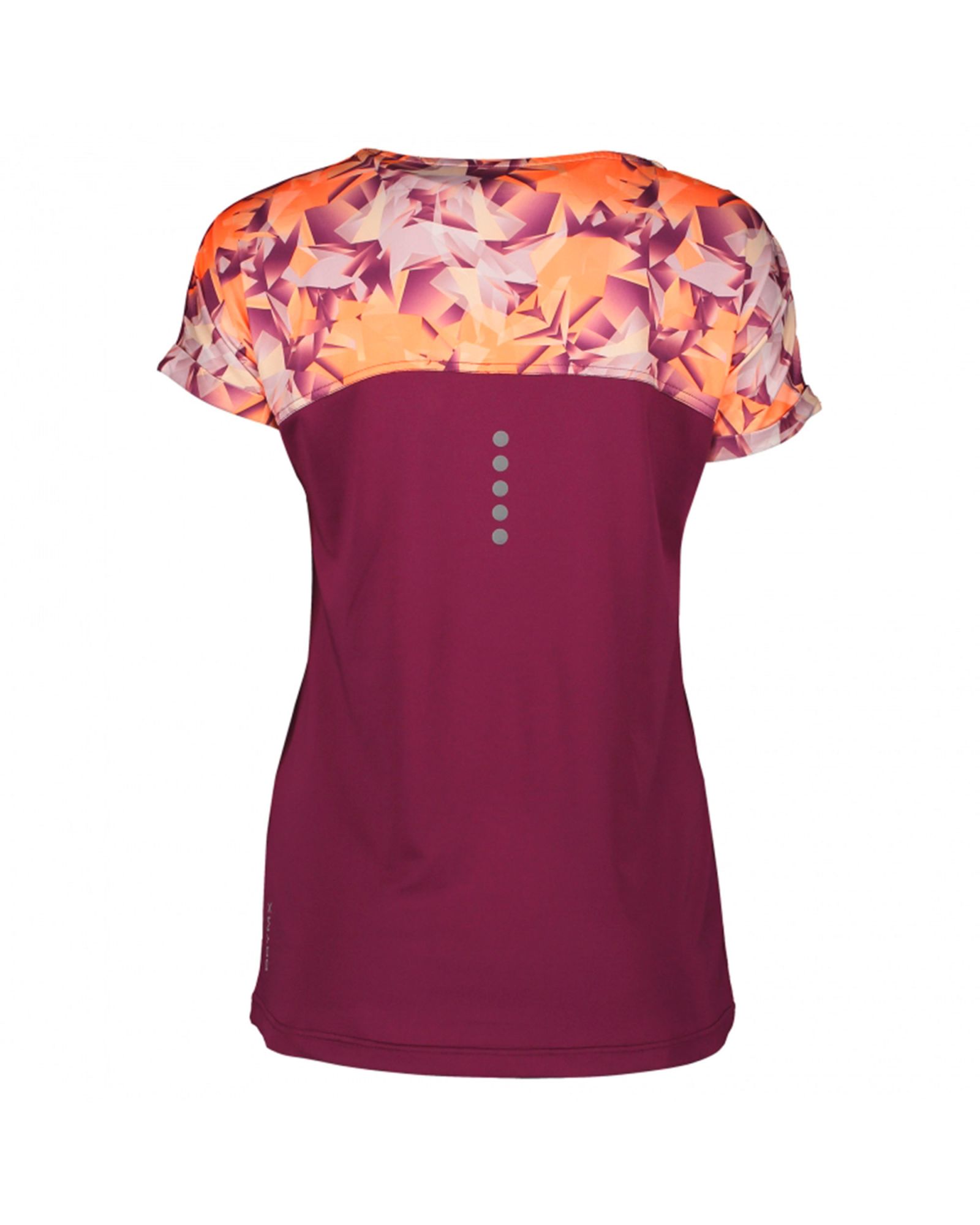 Camiseta de Tenis y Padel Tropical Mujer Morado - Fútbol Factory