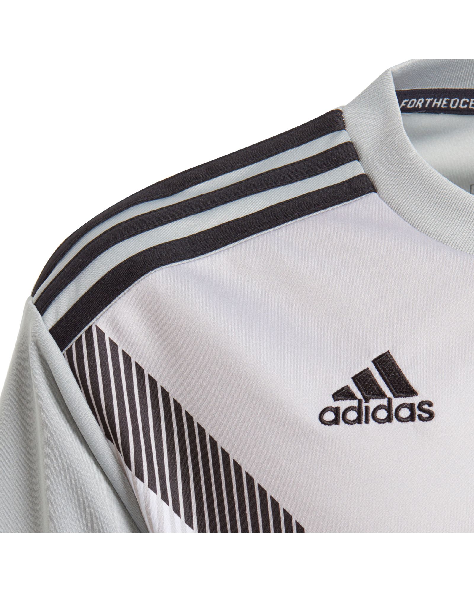 Camiseta Pre-Match Real Madrid 2018/2019 Parley Gris - Fútbol Factory