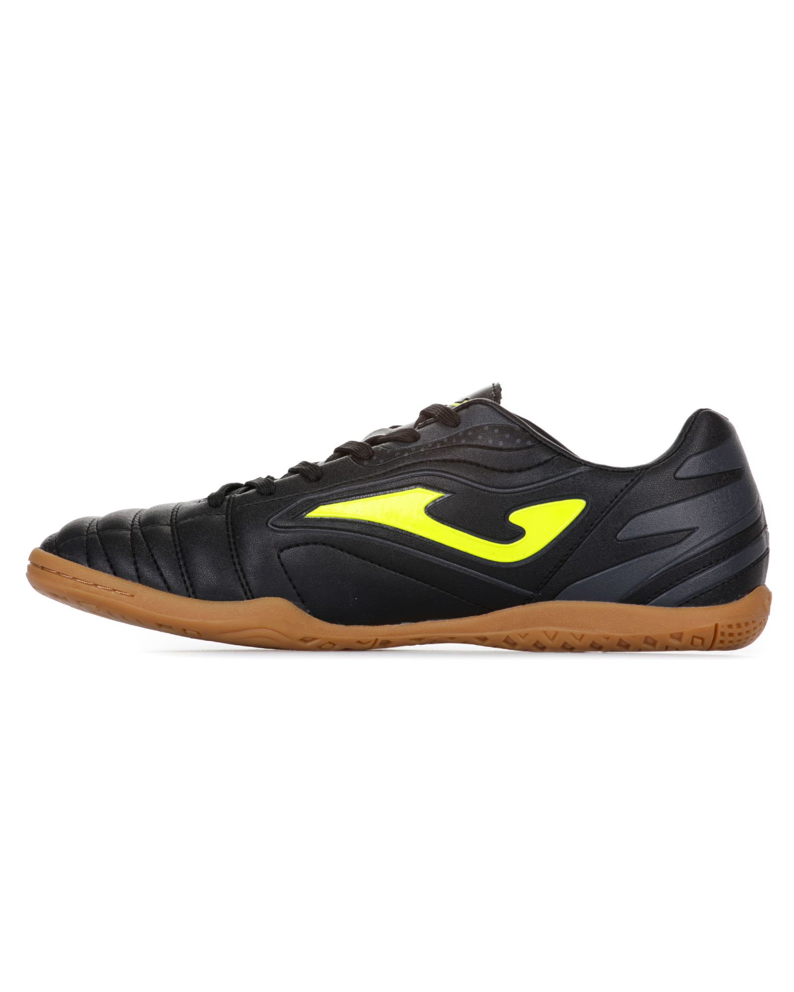 Zapatillas de Fútbol Sala Aguila Negro Amarillo - Fútbol Factory