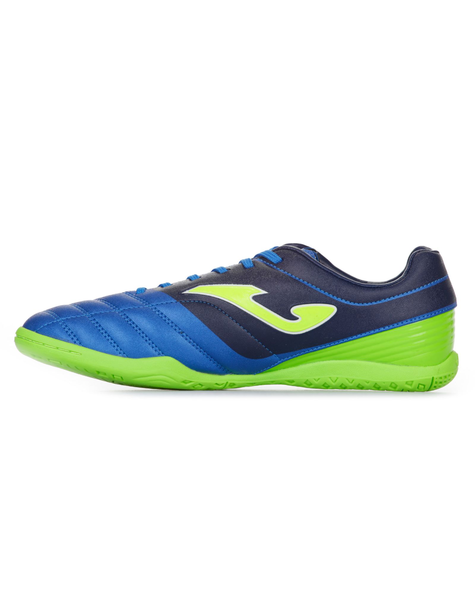 Zapatillas de Fútbol Sala Numero 10 Azul Verde - Fútbol Factory