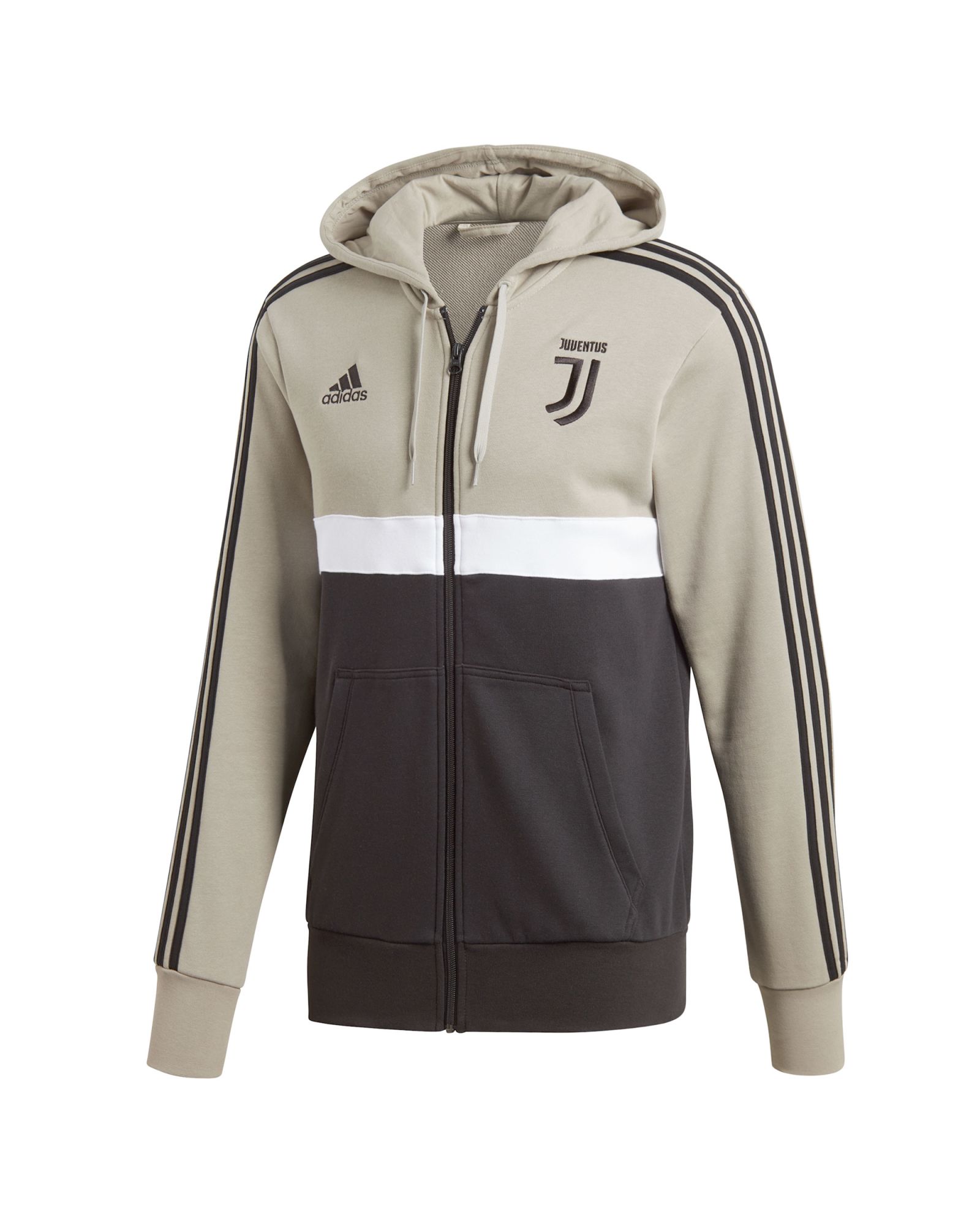 Chaqueta con Capucha Juventus Turin 2018/2019 Beige - Fútbol Factory