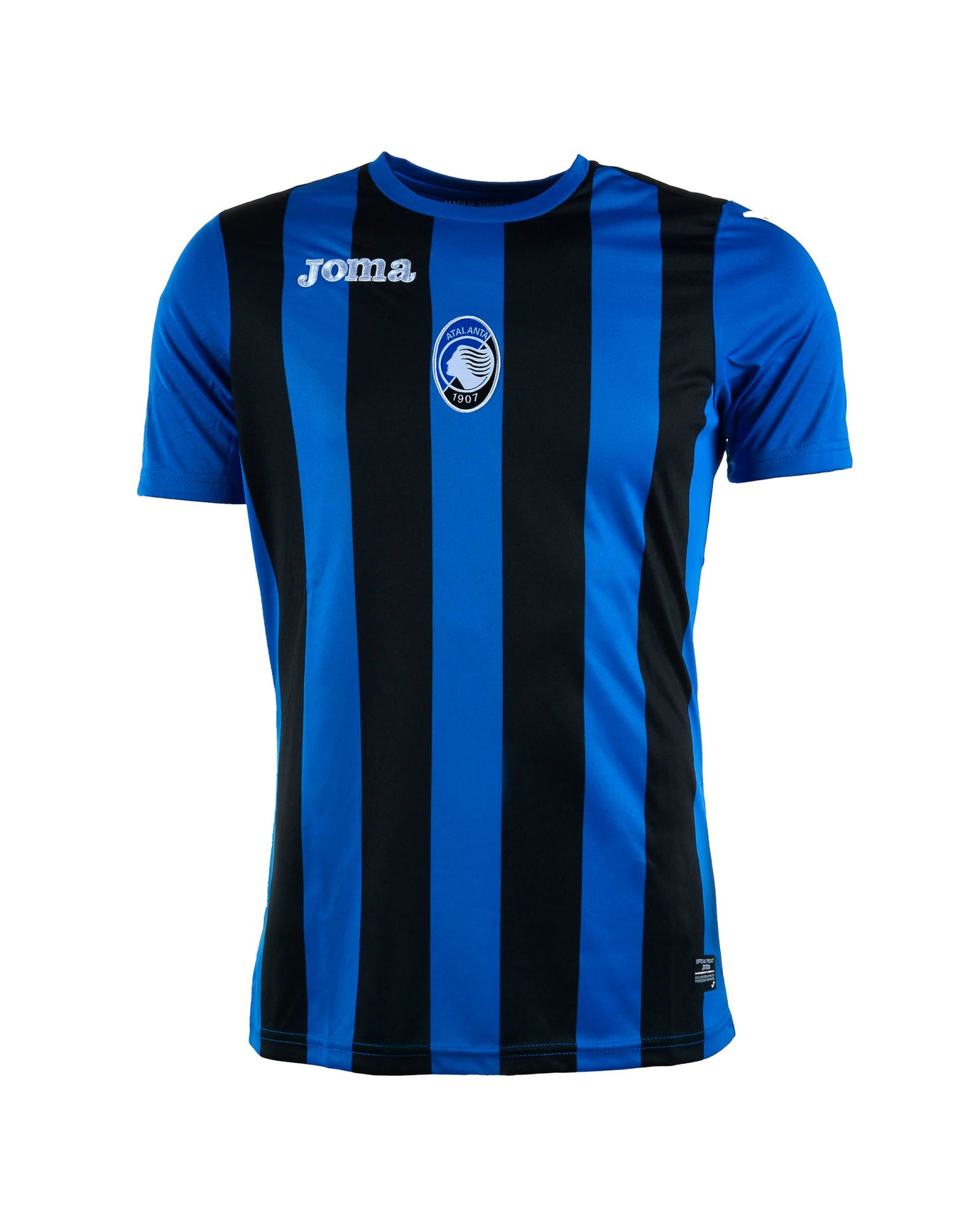 Camiseta 1ª Atalanta BG 2017/2018 Azul Negro - Fútbol Factory