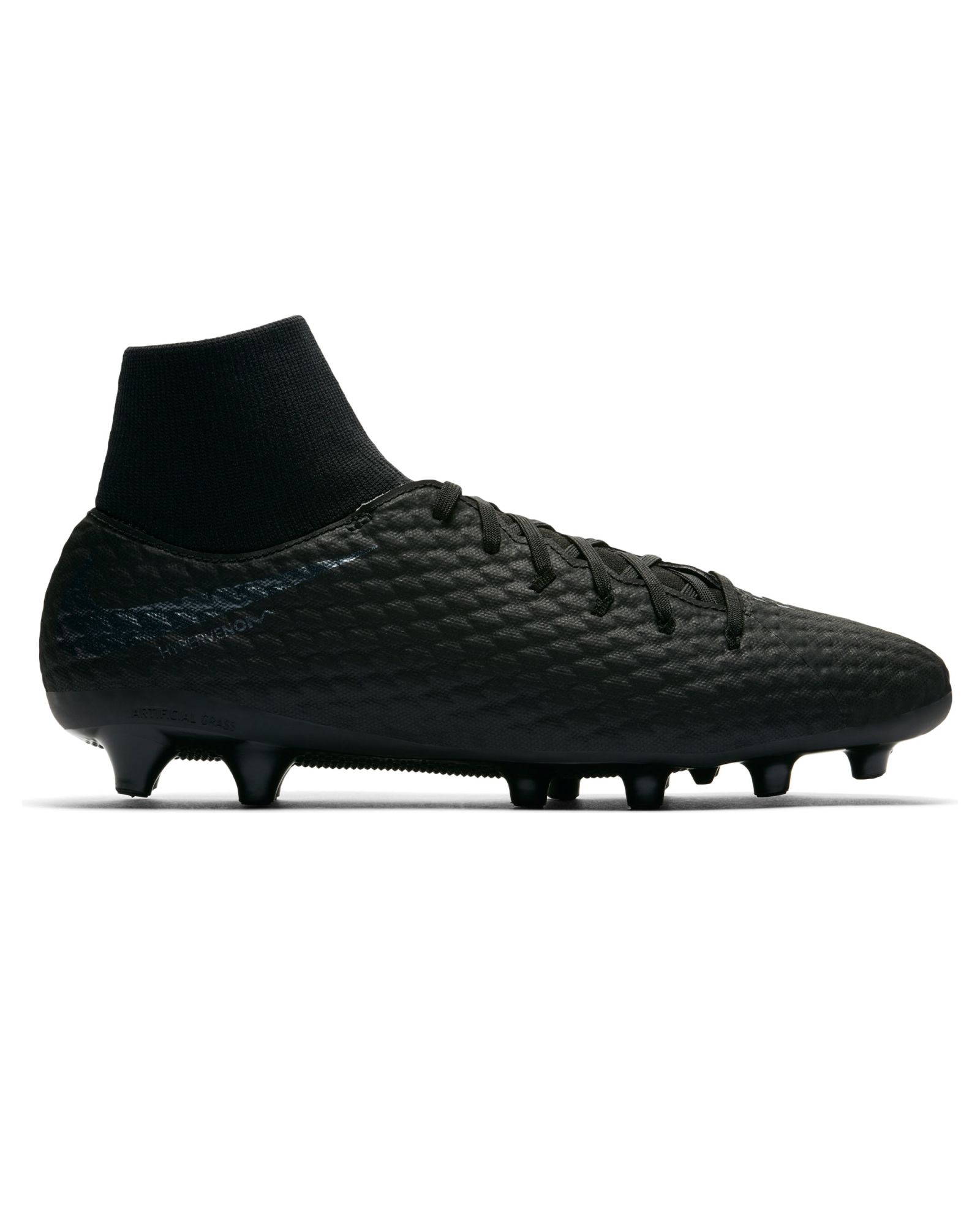 Botas de Fútbol Hypervenom Phantom III Academy DFC AG-Pro Negro - Fútbol Factory