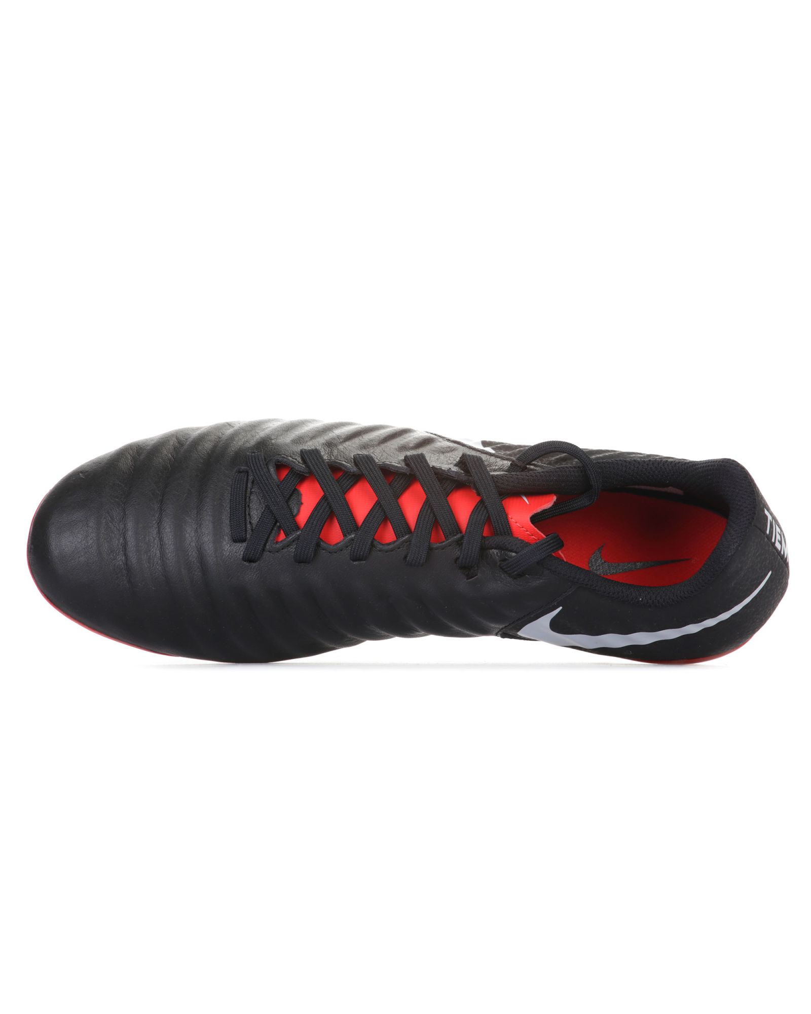 Botas de fútbol Tiempo Legend VII Academy FG Negro Rojo - Fútbol Factory