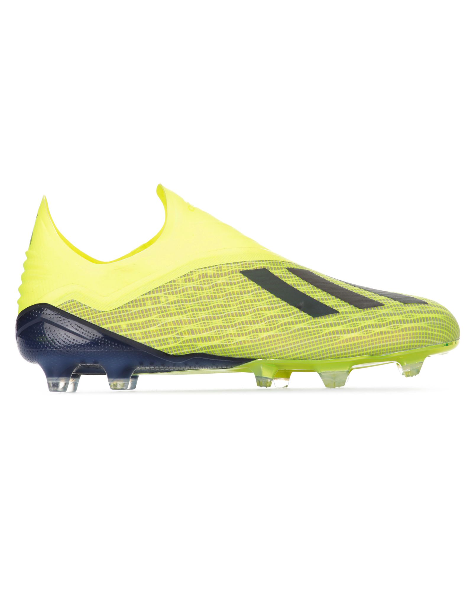 Botas Fútbol X 18+ FG Amarillo Fluor