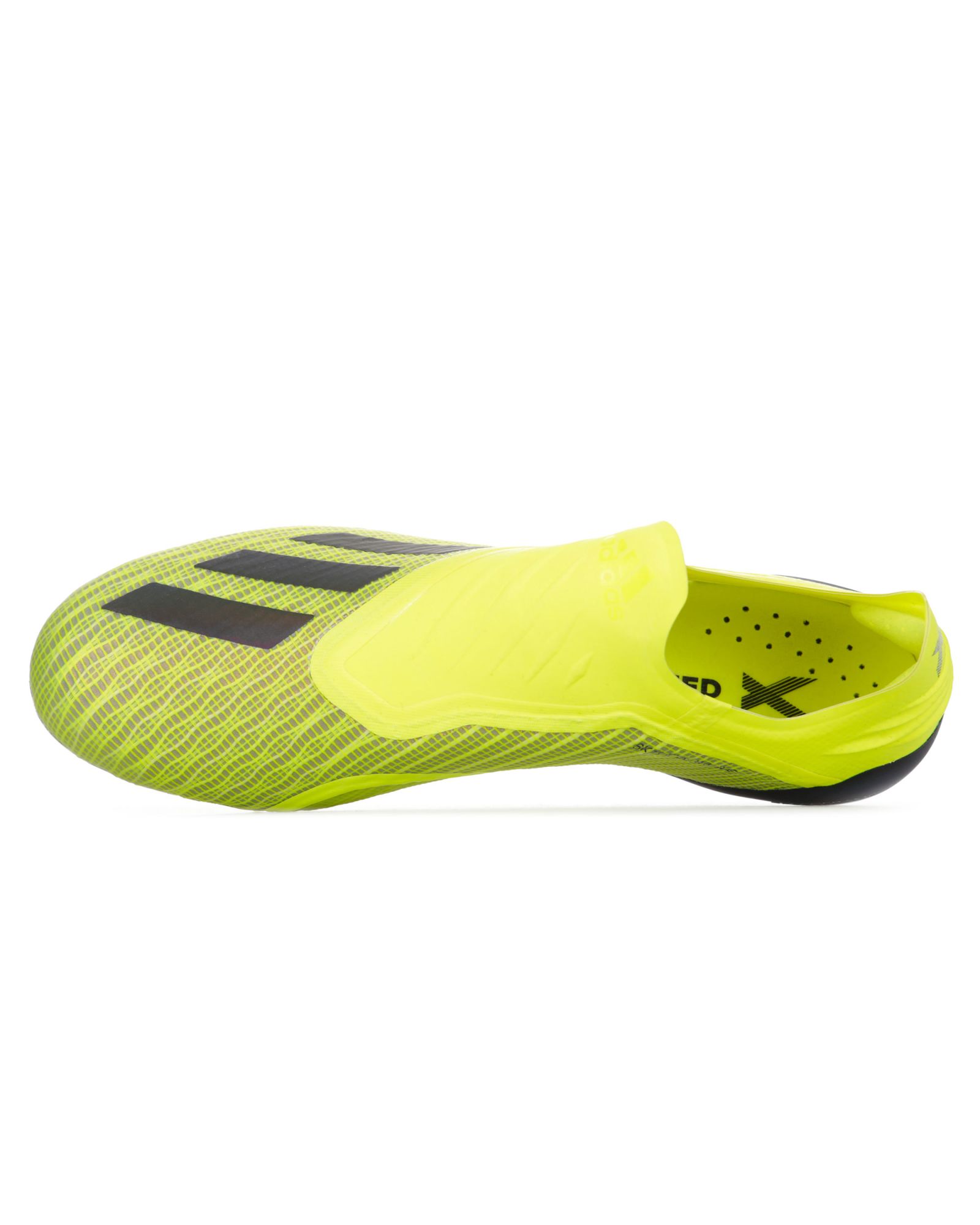 Botas de Fútbol X 18+ FG Amarillo Fluor - Fútbol Factory