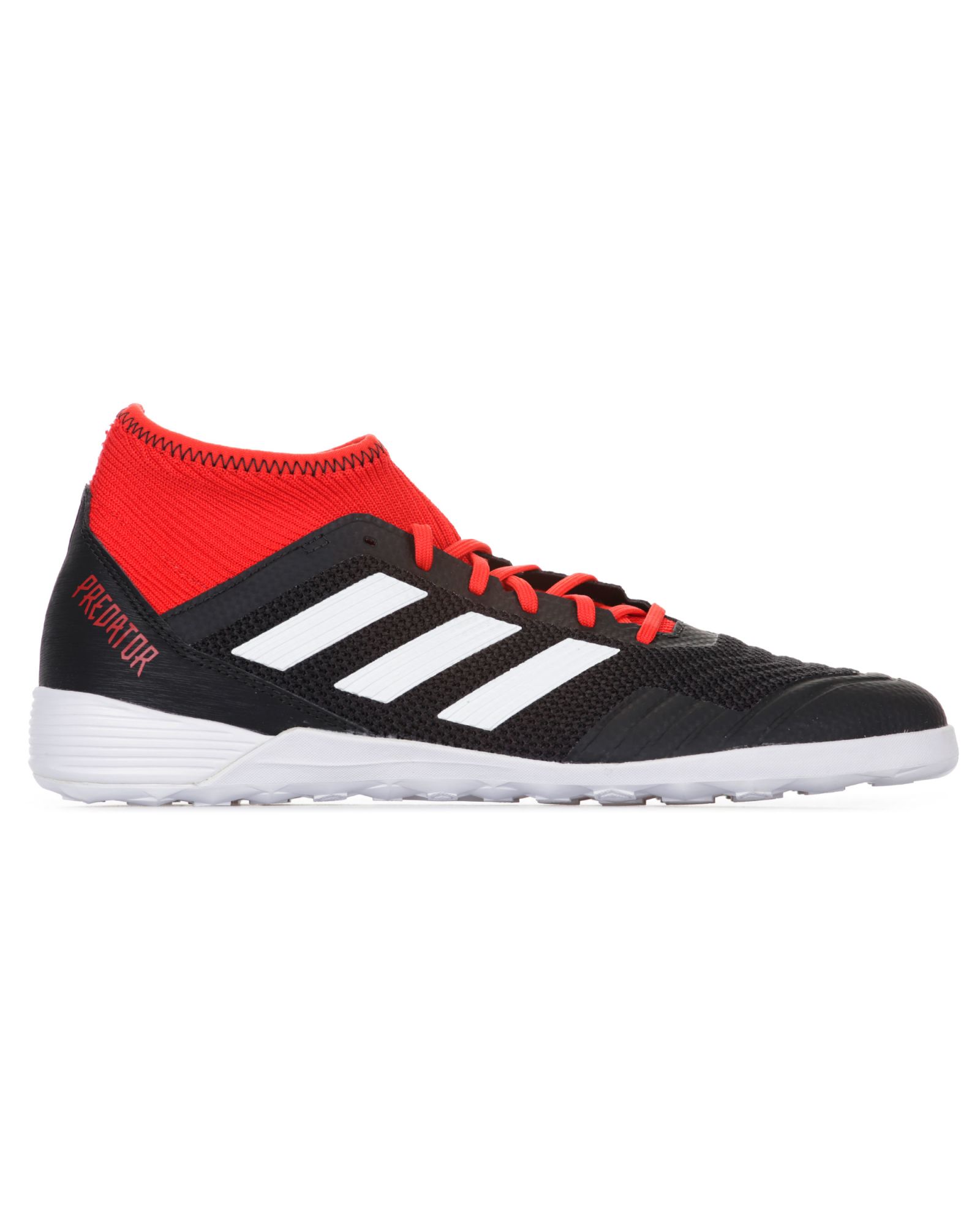 Zapatillas de Fútbol Sala Predator Tango 18.3 IN Negro Rojo - Fútbol Factory