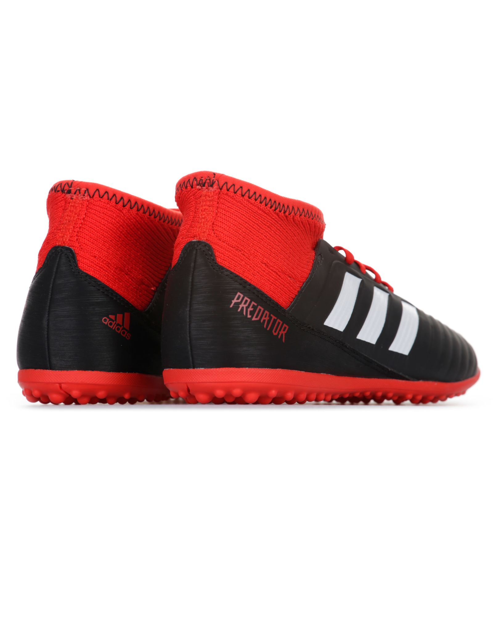 Botas de Fútbol Predator Tango 18.3 TF Junior Negro Rojo - Fútbol Factory