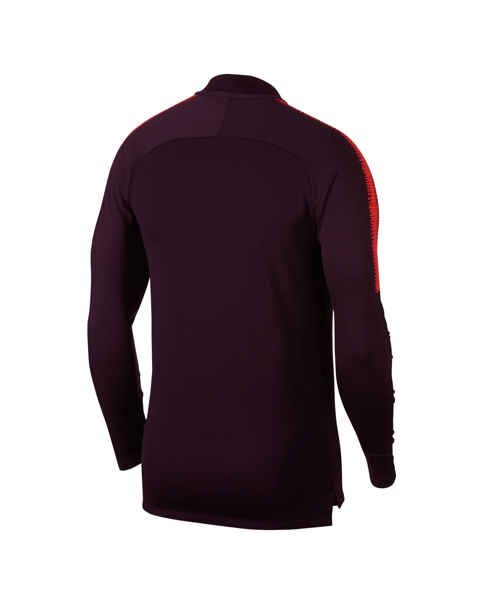 Sudadera Training AS Roma Dri-FIT Squad Drill 2018/2019 Burdeos - Fútbol Factory