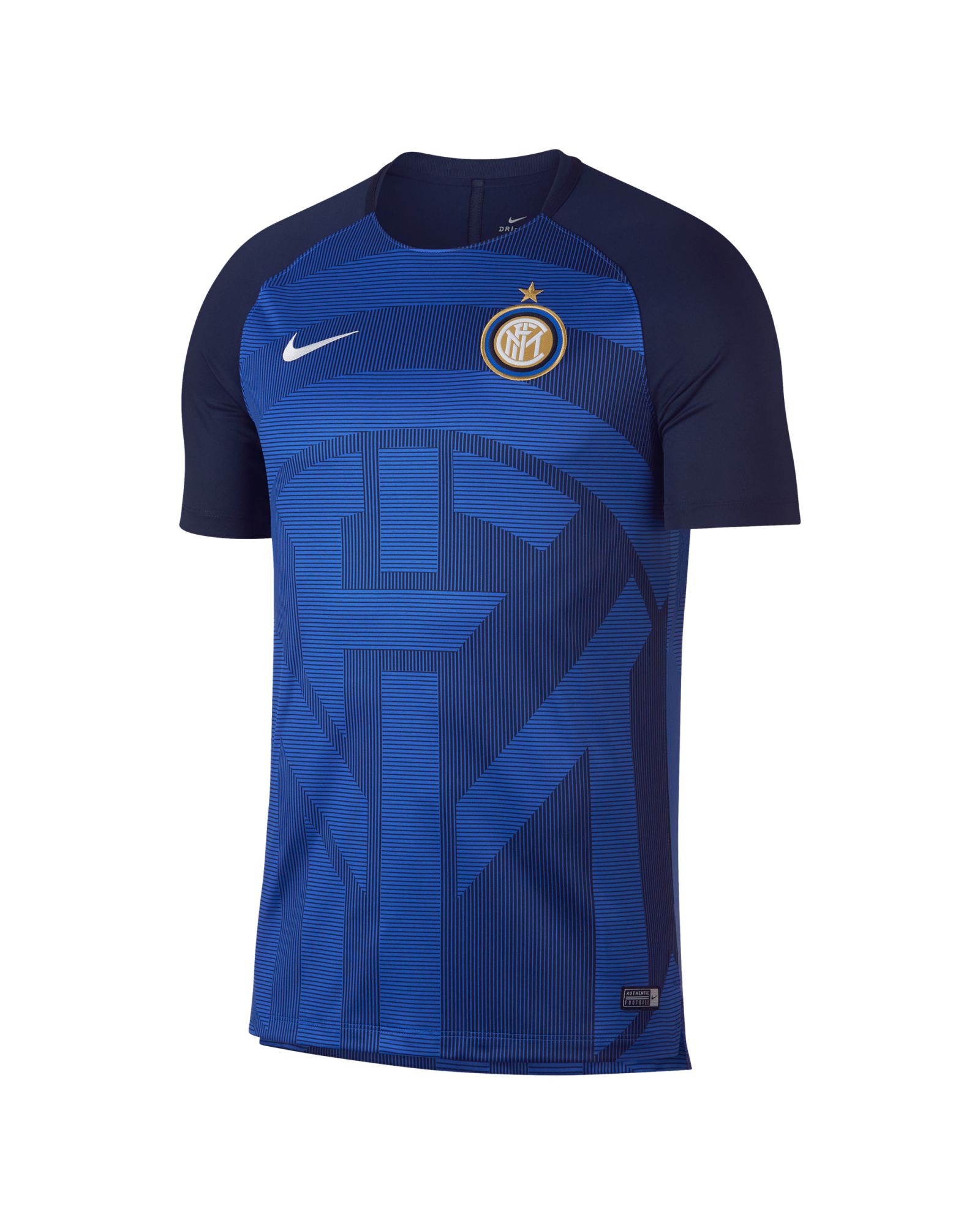 Camiseta Training Inter de Milan Dri-FIT Squad 2018/2019 Azul - Fútbol Factory