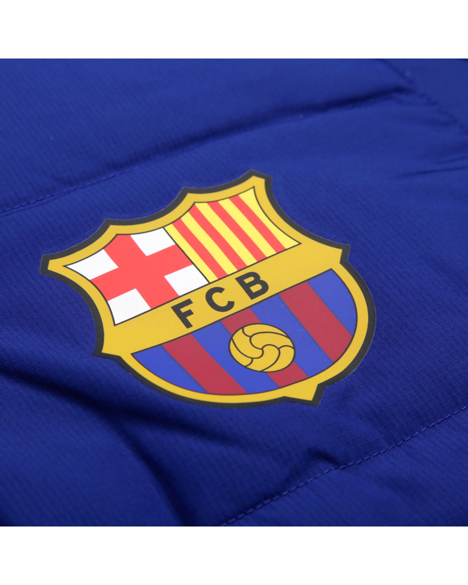 Abrigo FC Barcelona 2018/2019 Azul - Fútbol Factory