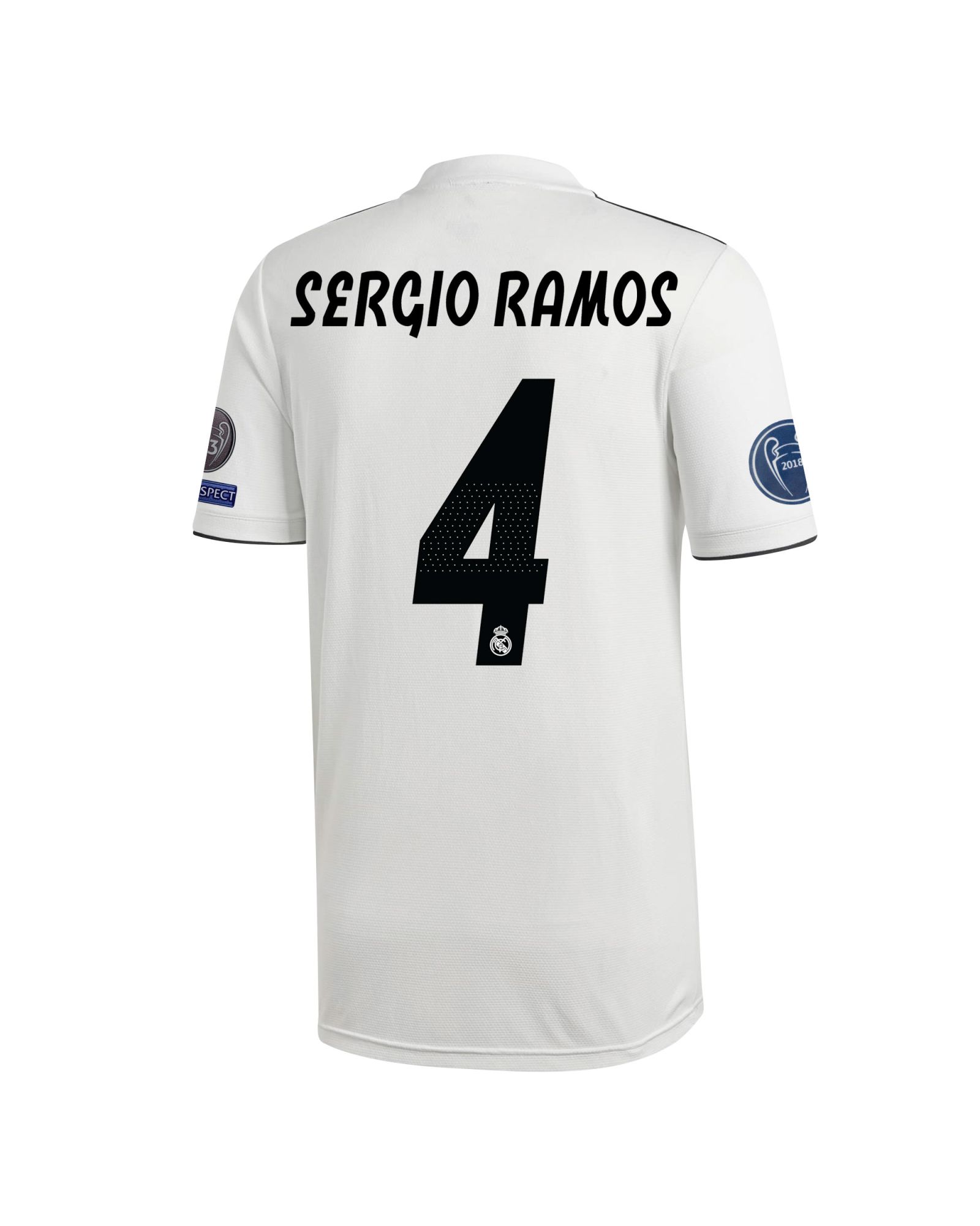 Camiseta Madrid 2018/2019 Sergio UCL