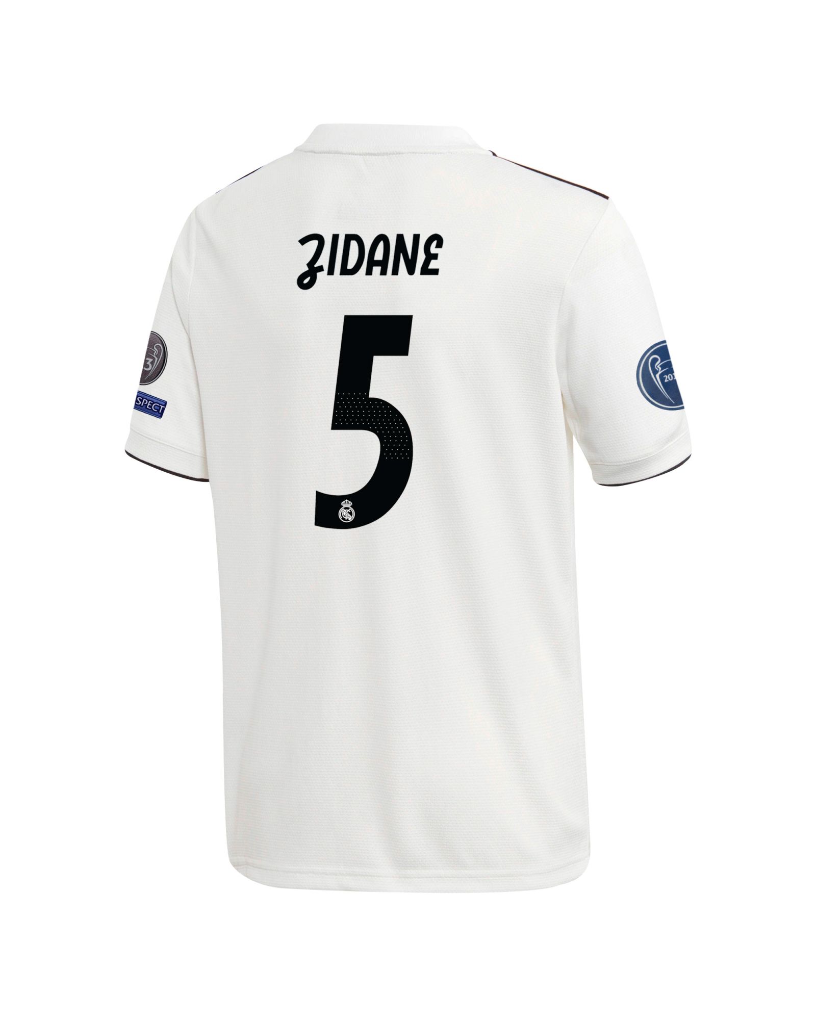 Camiseta 1ª Real Madrid 2018/2019 Zidane Junior UCL - Fútbol Factory