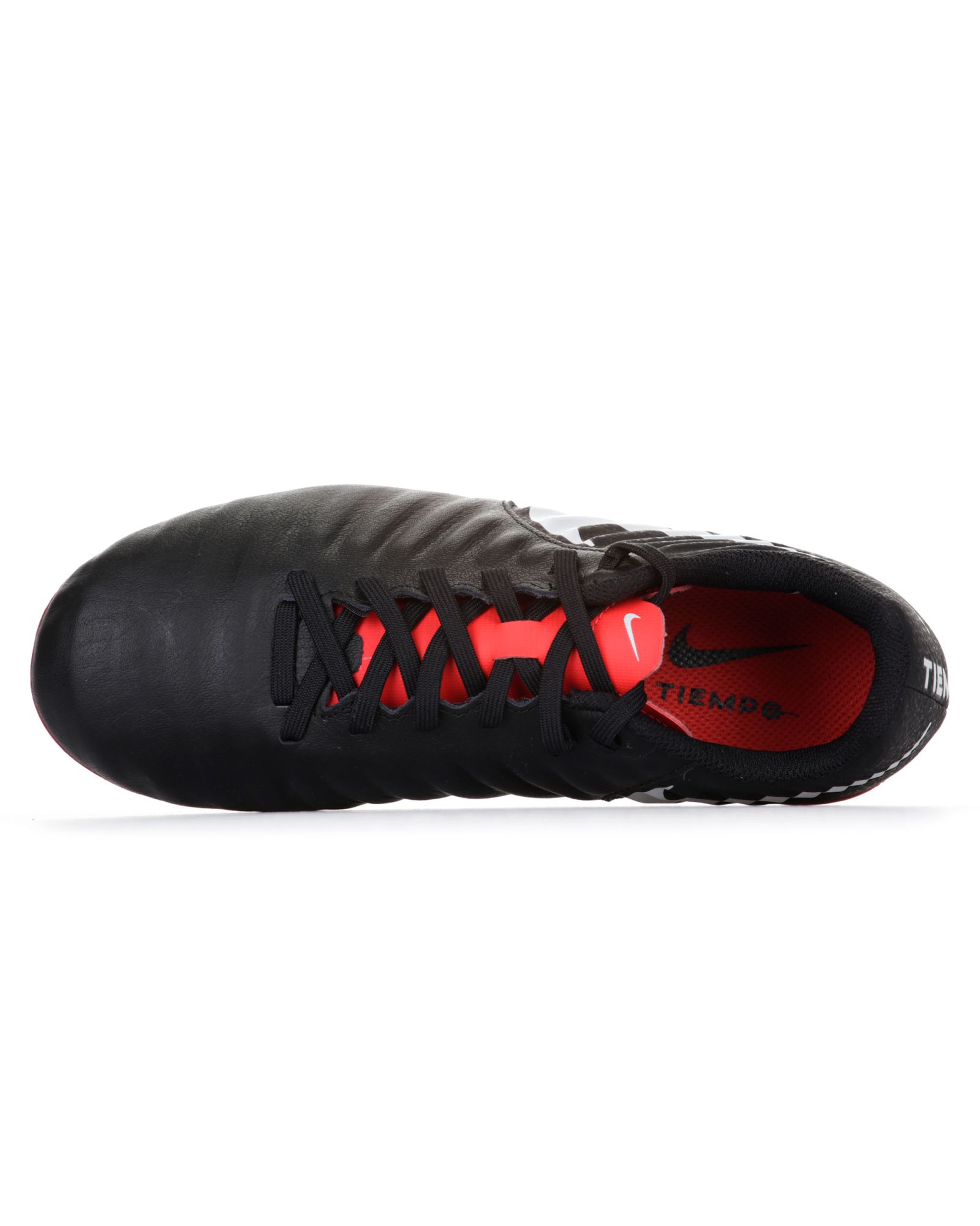 Botas de fútbol Tiempo Legend VII Academy MG Junior Negro Rojo - Fútbol Factory