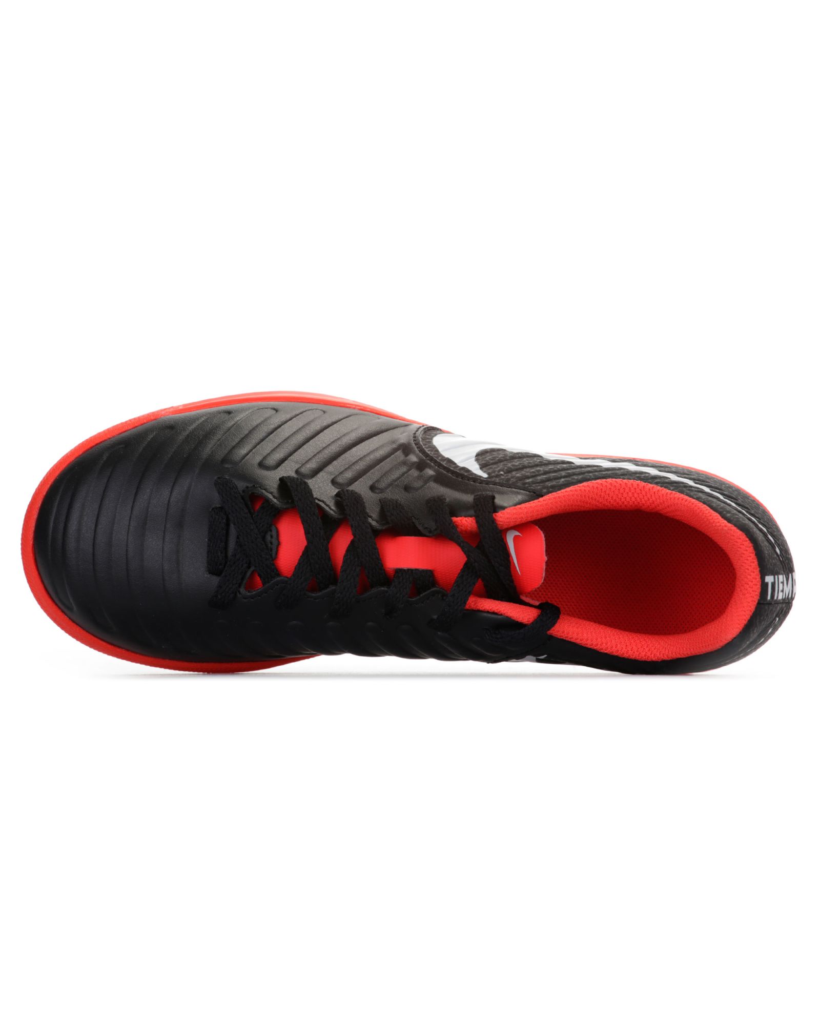 Botas de Fútbol Tiempo LegendX VII Club TF Junior Negro Rojo - Fútbol Factory