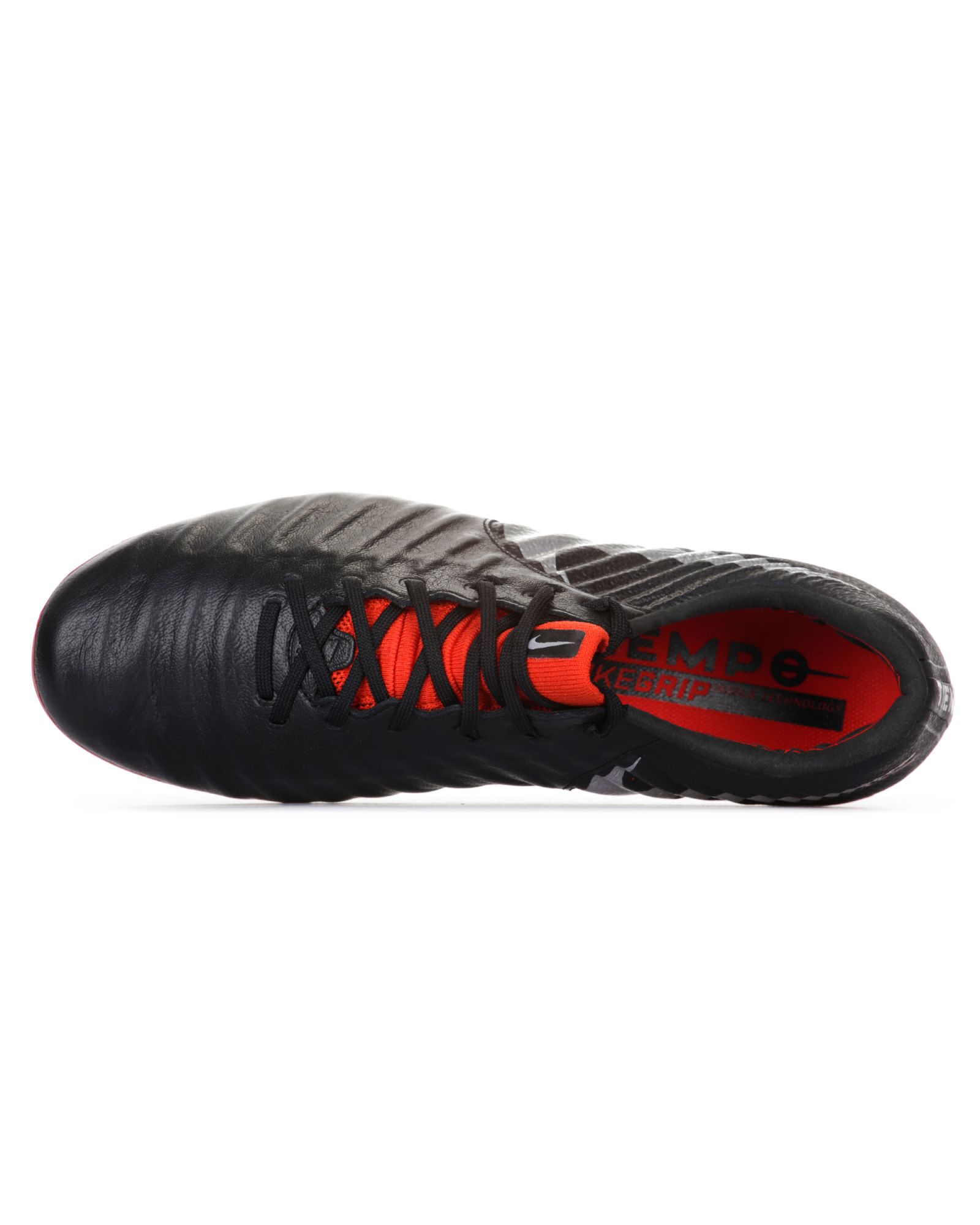 Botas de fútbol de la línea Tiempo Legend VII Elite FG Negro Rojo - Fútbol Factory