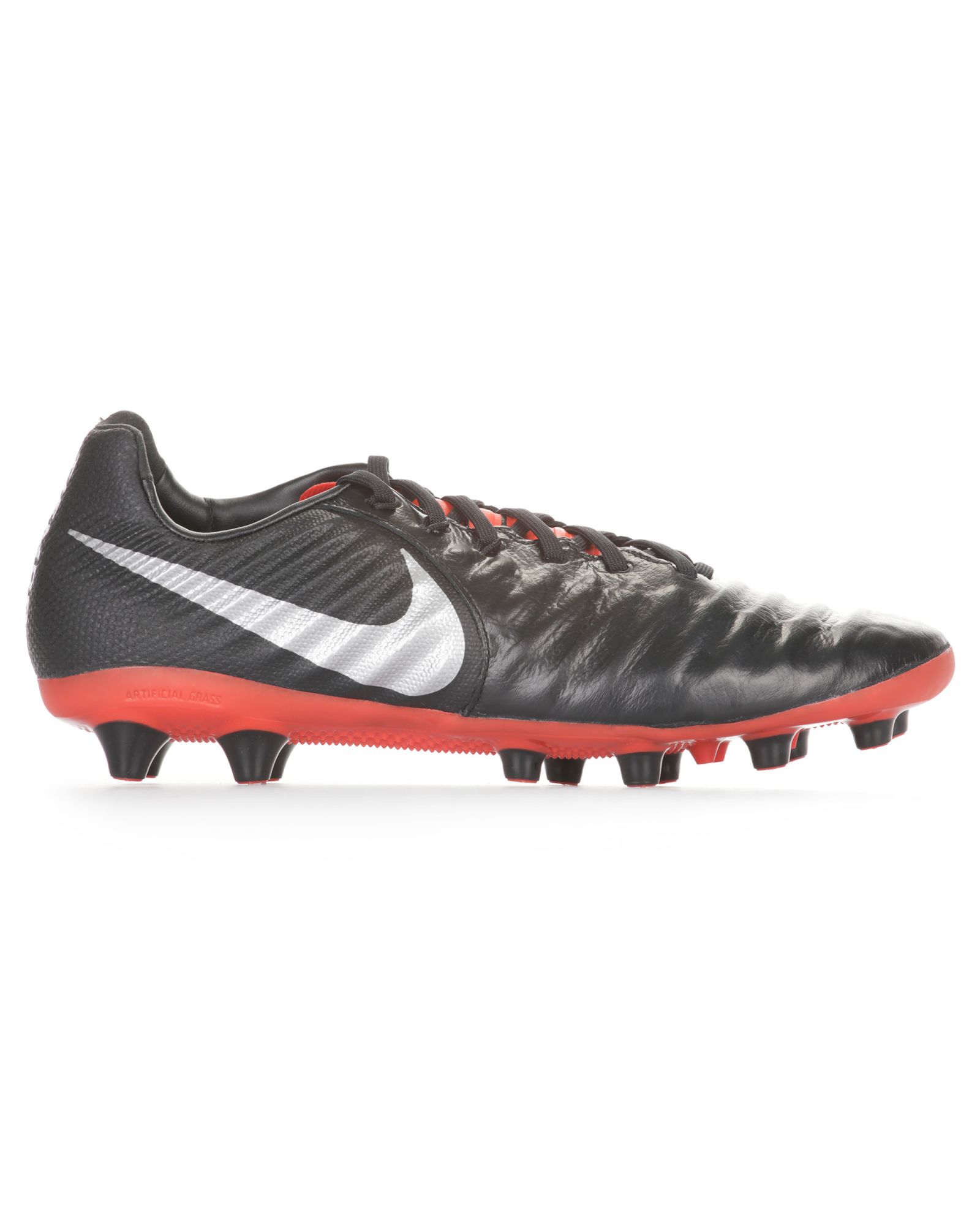 Botas de fútbol Tiempo Legend VII Pro Ag-Pro Negro Rojo - Fútbol Factory