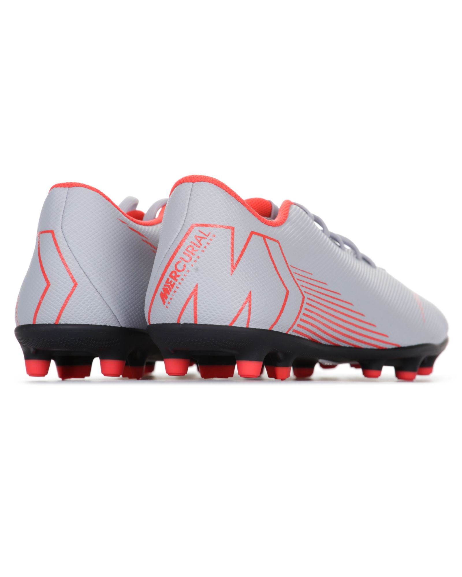 Botas de Fútbol Mercurial Vapor XII Club MG Gris - Fútbol Factory