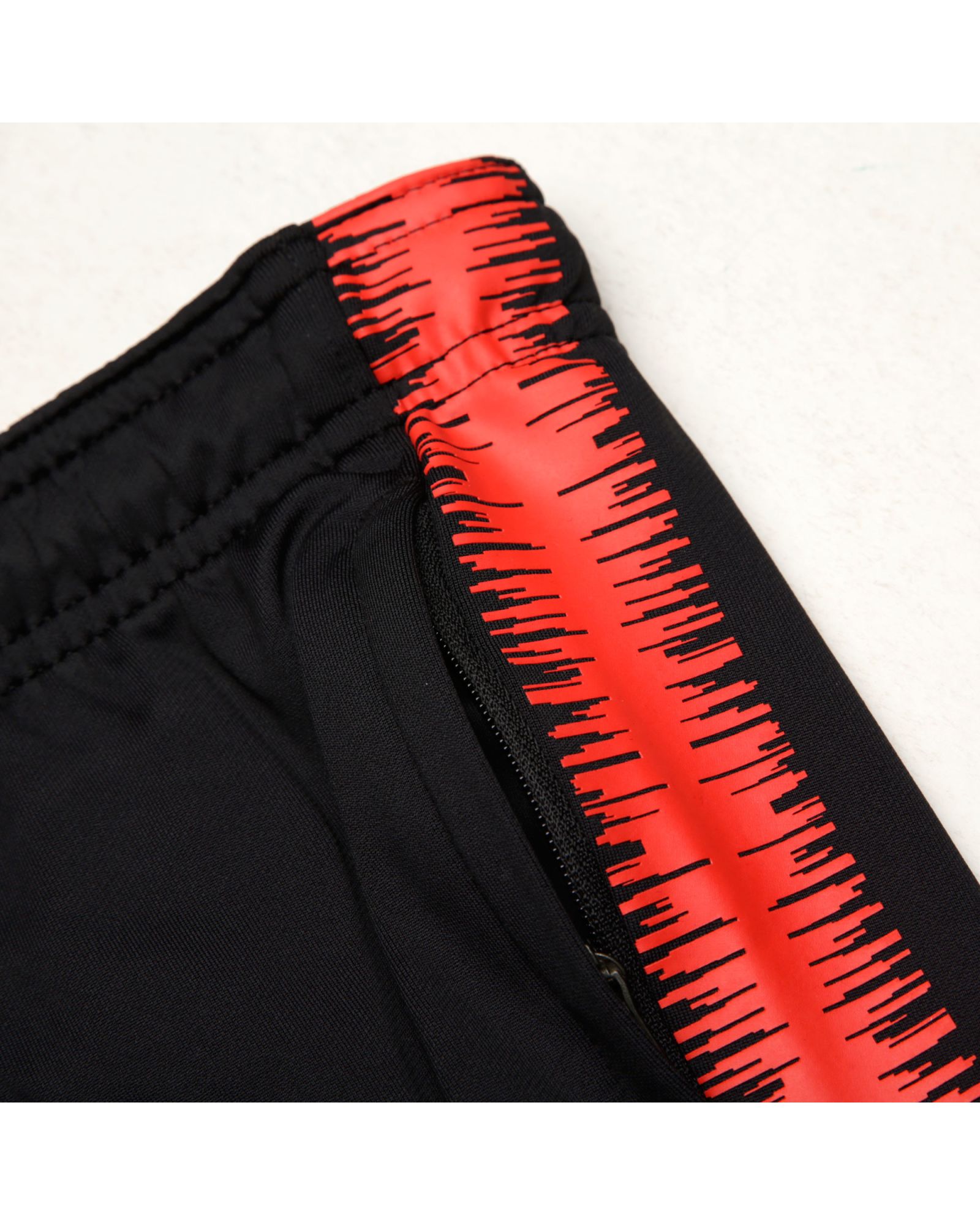 Pantalón de Training Fútbol Dry Squad Negro Rojo - Fútbol Factory