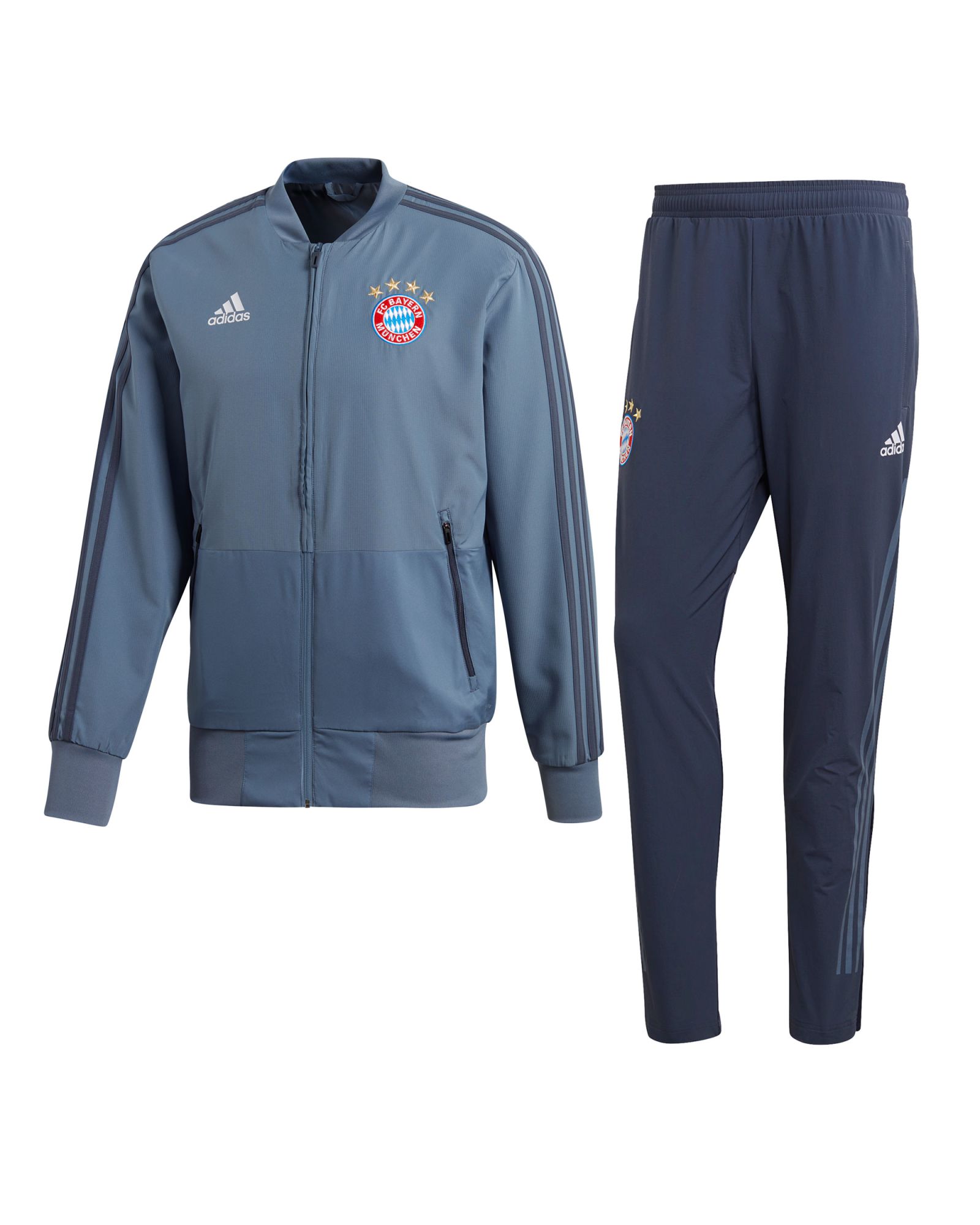 Chándal Pre-Match Bayern Munich UCL 2018/2019 Gris - Fútbol Factory