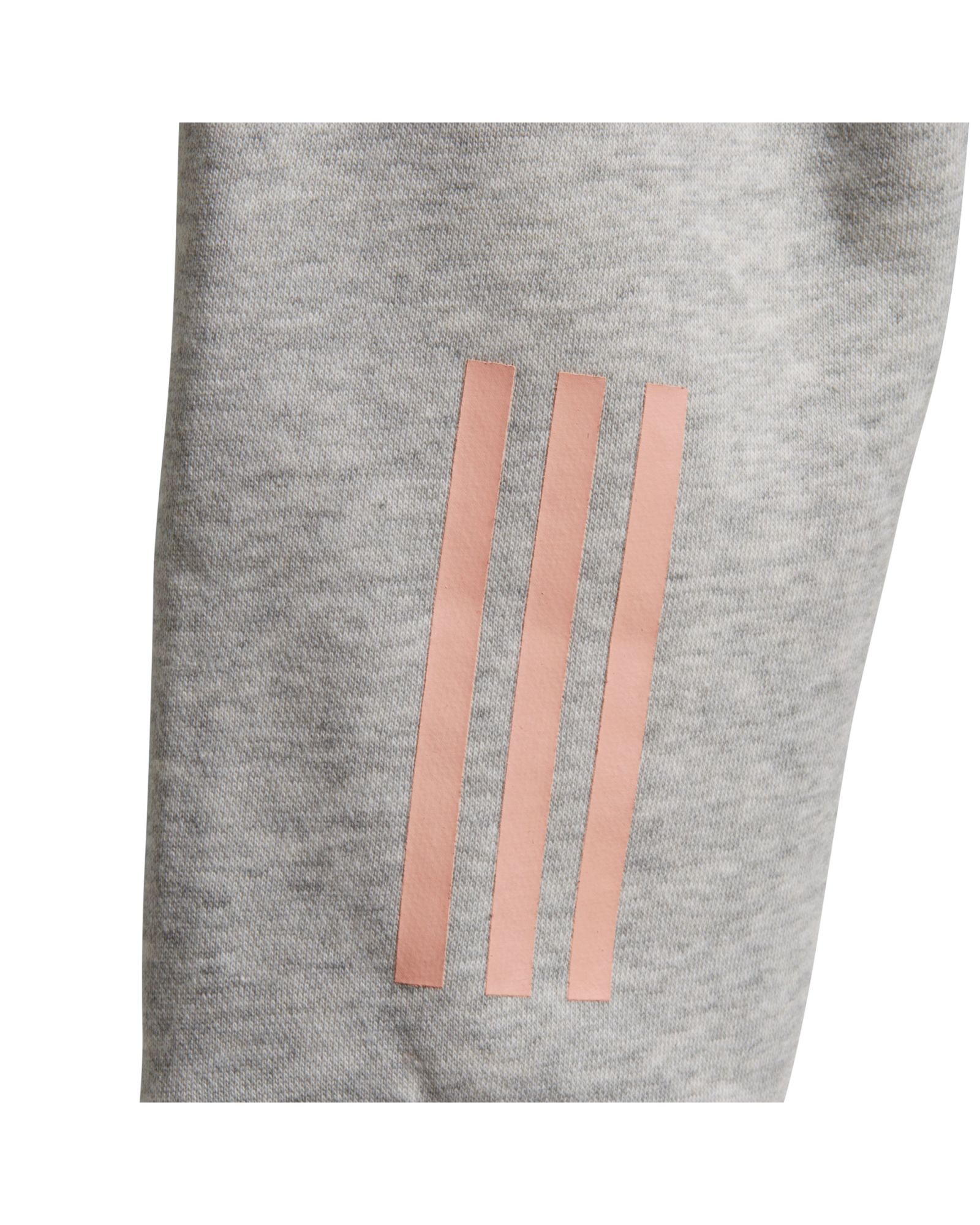 Conjunto Linear Fleece Bebé Gris Rosa - Fútbol Factory