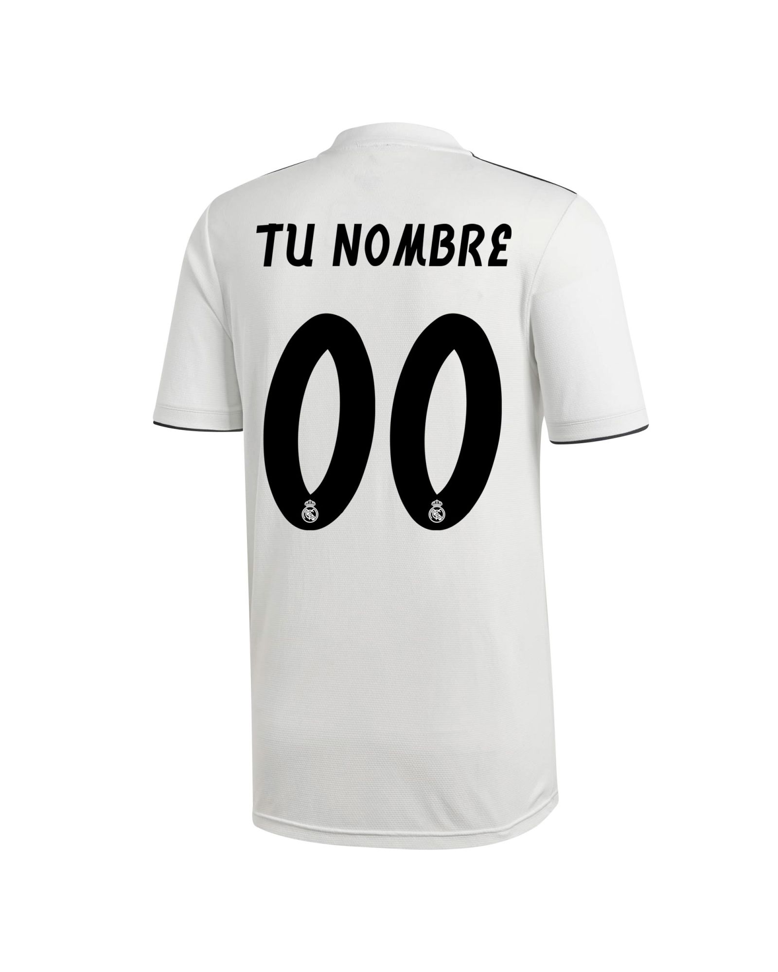 Camiseta 1ª Real Madrid 2018/2019 Personalizado - Fútbol Factory