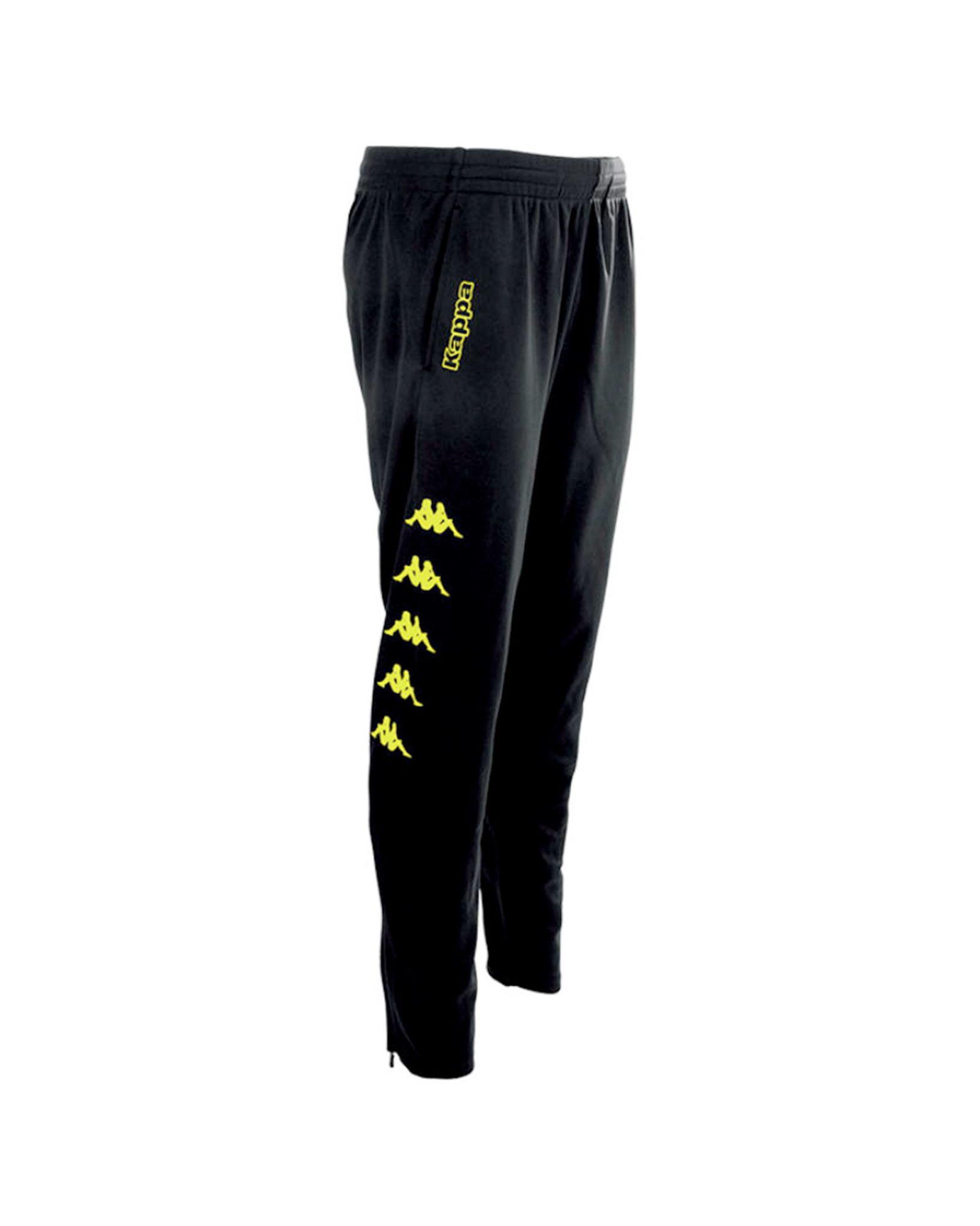 Pantalón de Training Pagino Negro Amarillo - Fútbol Factory