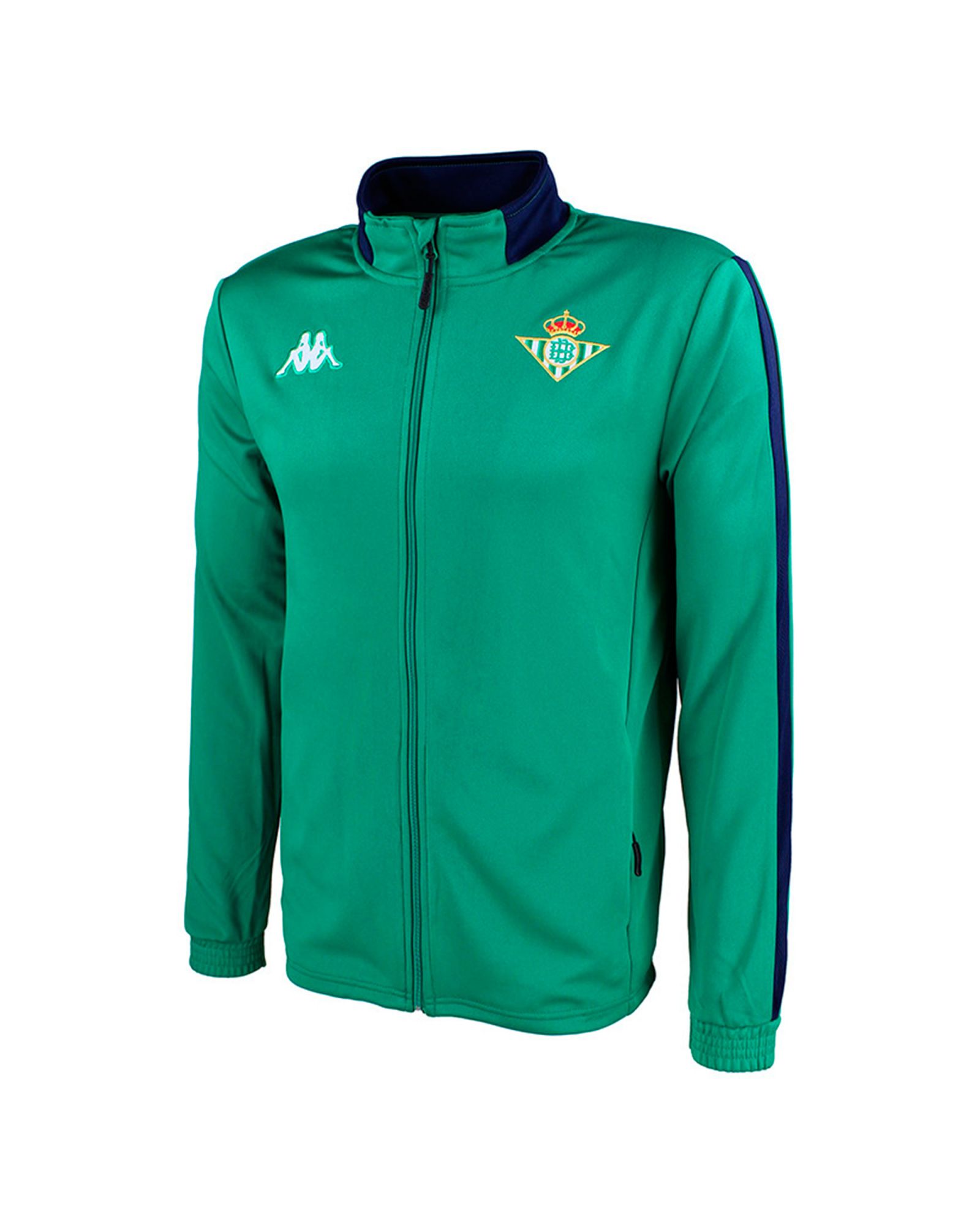 REAL BETIS BALOMPIÉ Kappa TRAIN ABUNSZIP RBB - Pantalón de chándal hombre  verde oscuro - Private Sport Shop